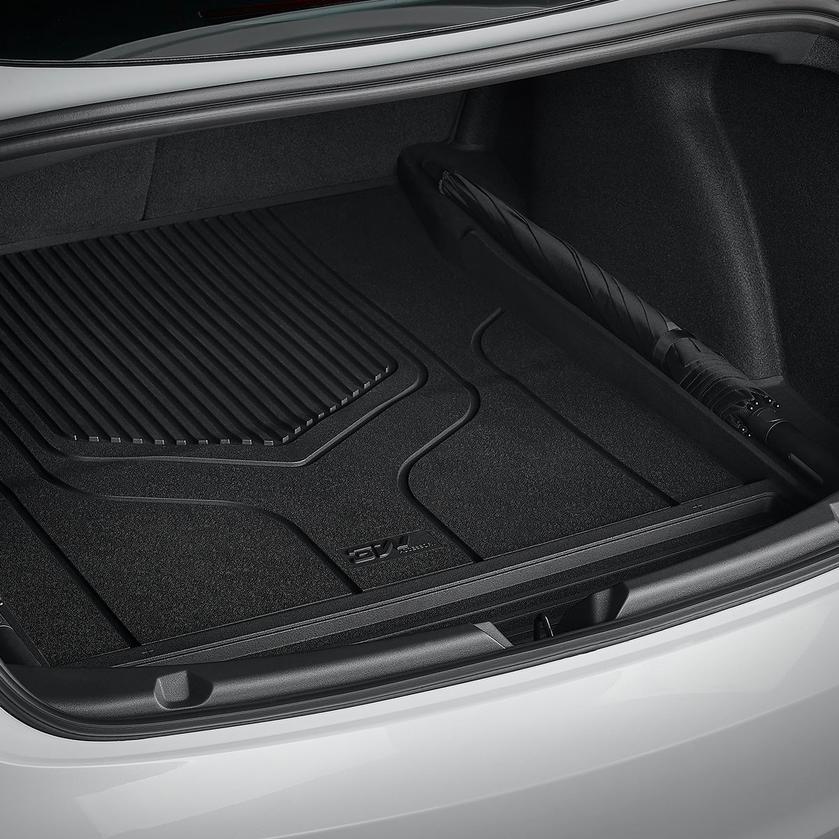 3W Custom All Weather Full Set Boot Liners and Storage Liner for Tesla Model 3 2021-2023 3w