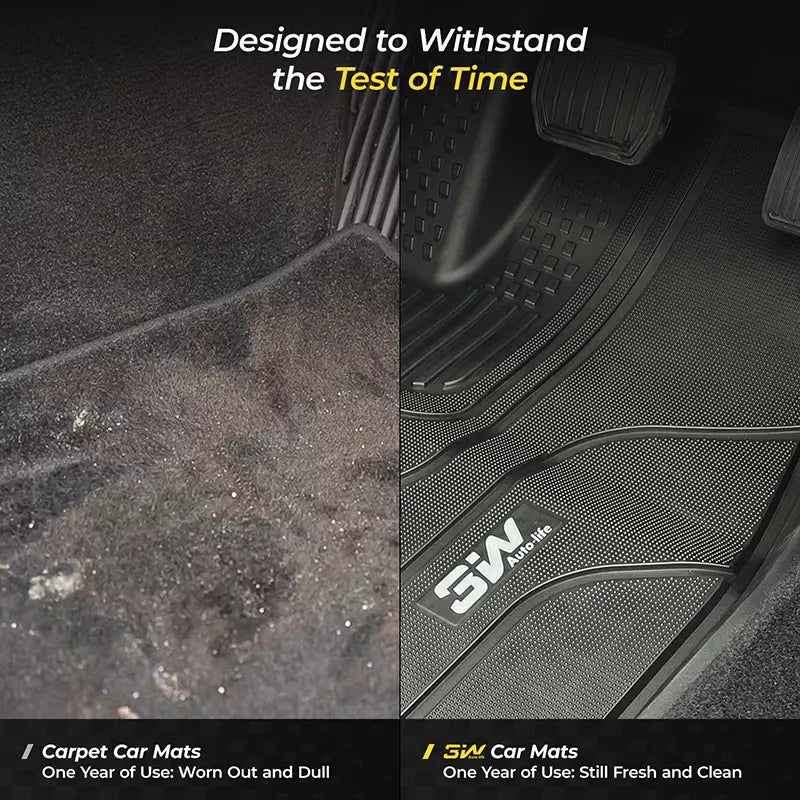 3W Custom All Weather Auto Mats for Peugeot 5008 2024-2026 3Wliners UK