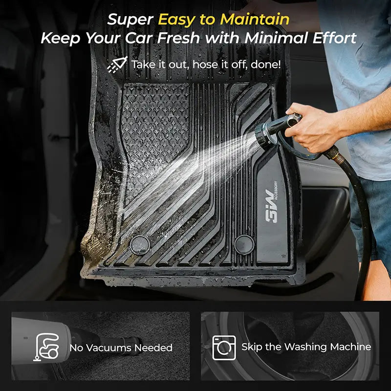 3W Custom All Weather Auto Mats for Peugeot 5008 2024-2026 3Wliners UK