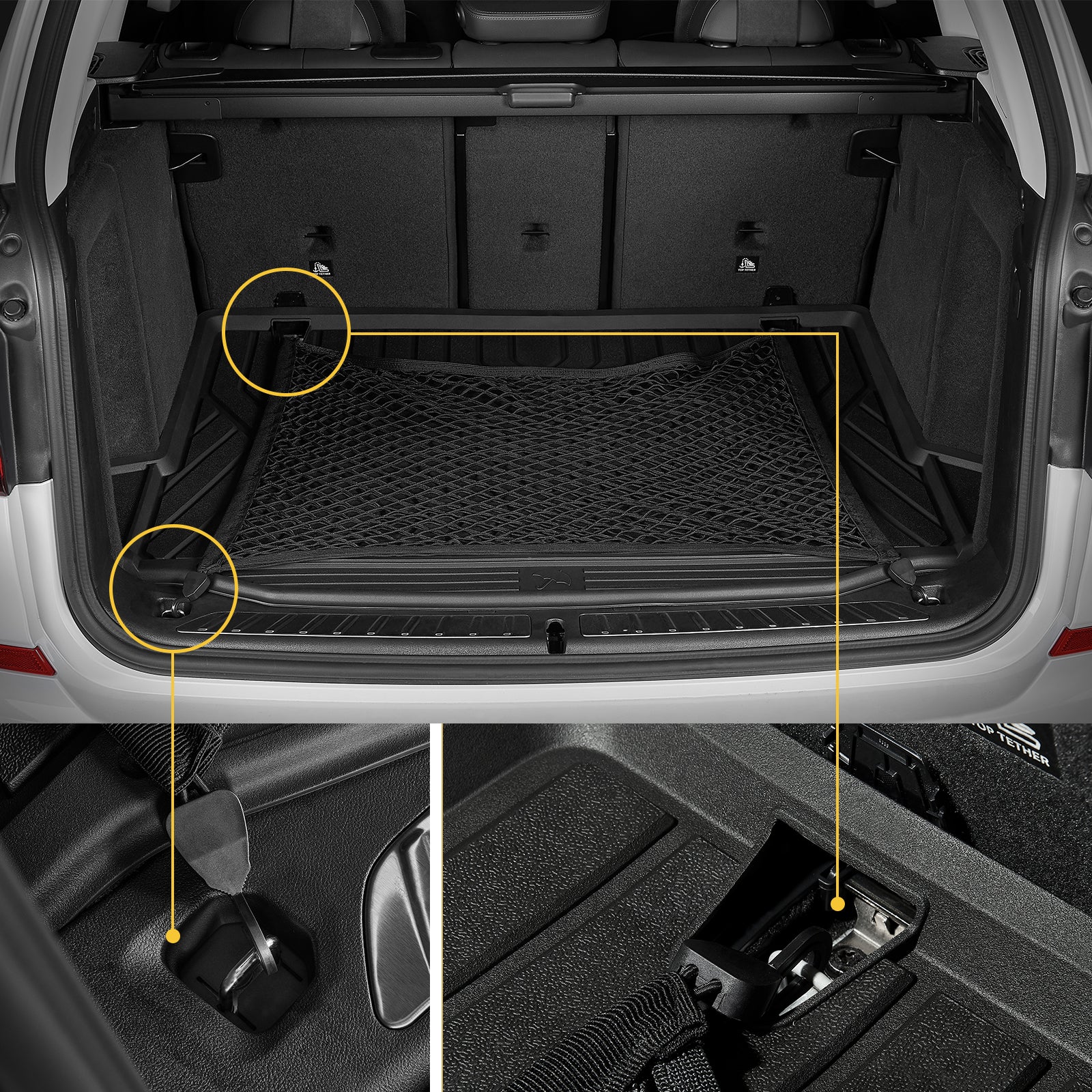 3W All Weather Boot Liner for BMW X4 G02 / X3 G01 2018-2024 3w