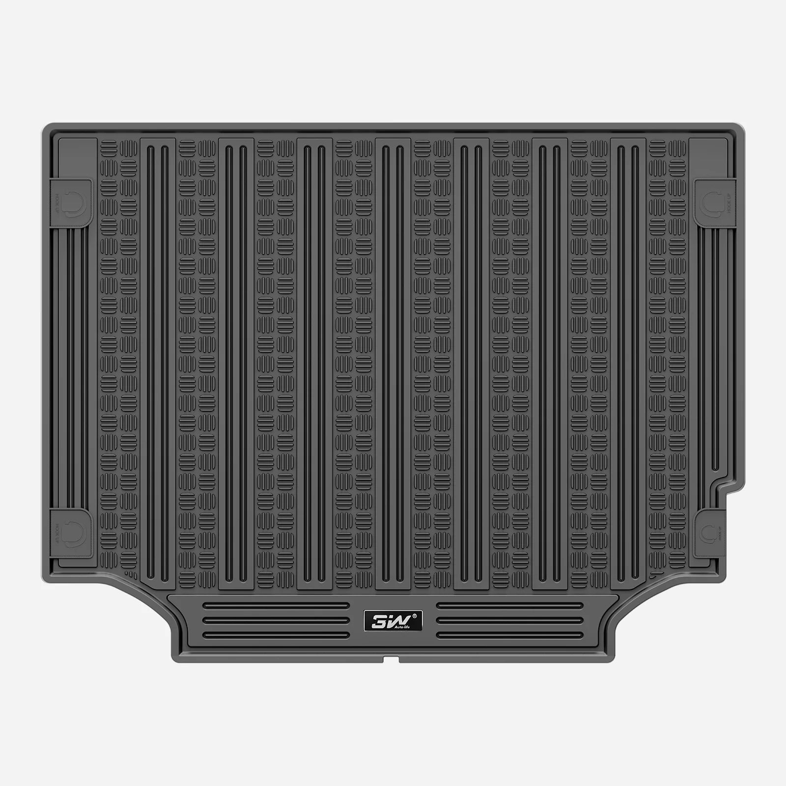3W Double Layer Car Floor Mats for Land Rover Defender 110 7-Seater With Carpets 2020-2026 RHD 3Wliners Boot Liner
