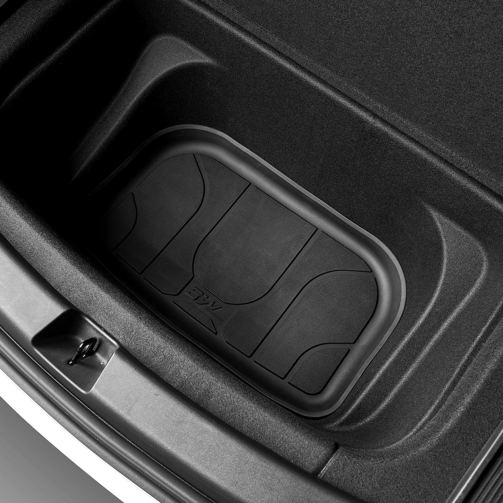 3W Double Layer Car Floor Mats for Tesla Model Y With Carpets 2020-2024 RHD 3w