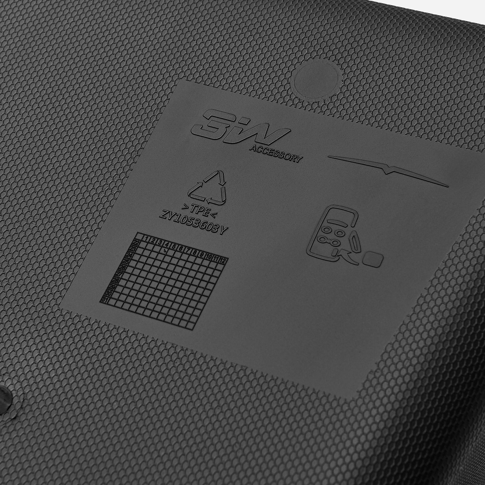 3W Trunk Organizer Rear Trunk Storage Bins Side Box Interior accessories compatible with Tesla Model Y (For VIN Starting with LRW) 3w