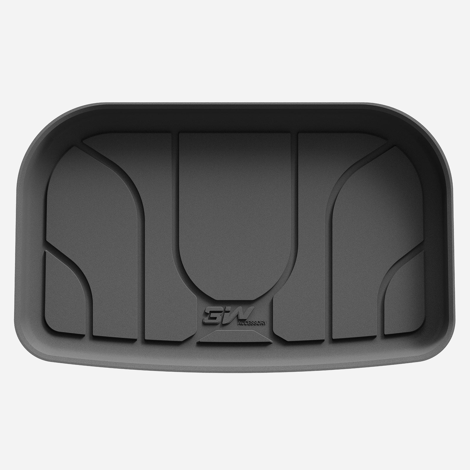 3W Custom All Weather Lower Boot Mat for Tesla Model Y 2021-2024 (Not Fit New 2025 Model Y Juniper) 3w