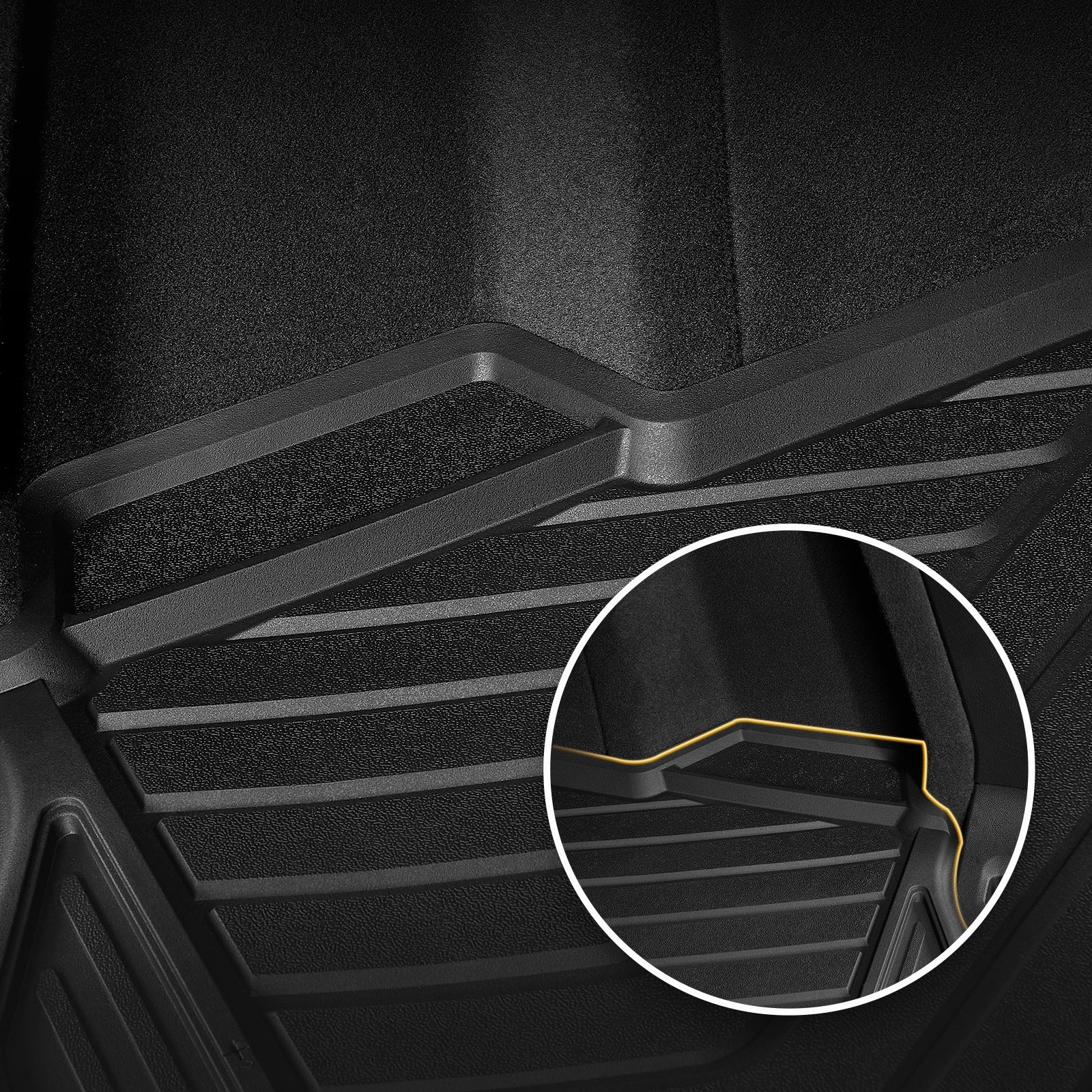 3W Double Layer Car Mats for BMW X5 G05 With Carpets 2019-2026 RHD 3w