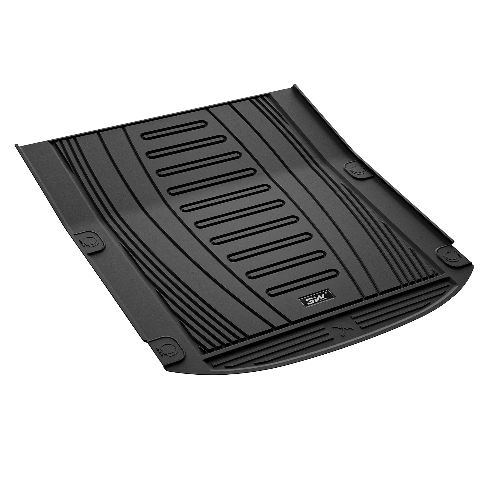 3W Custom All Weather Trunk Mats for Audi A4 S Sedan B9 8W 2016-2025 3Wliners