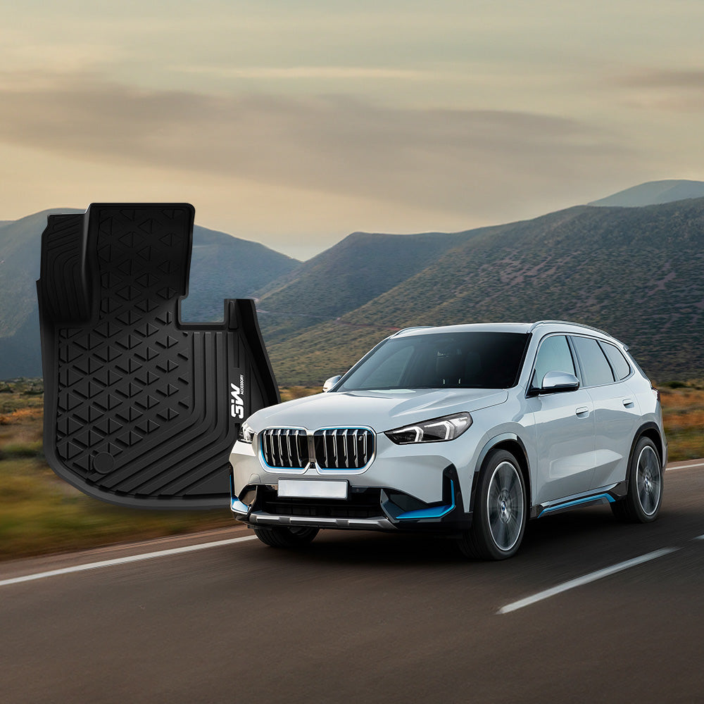 3W All Weather Floor Liners for BMW iX1 U11 2023-2025 U11 RHD 3w
