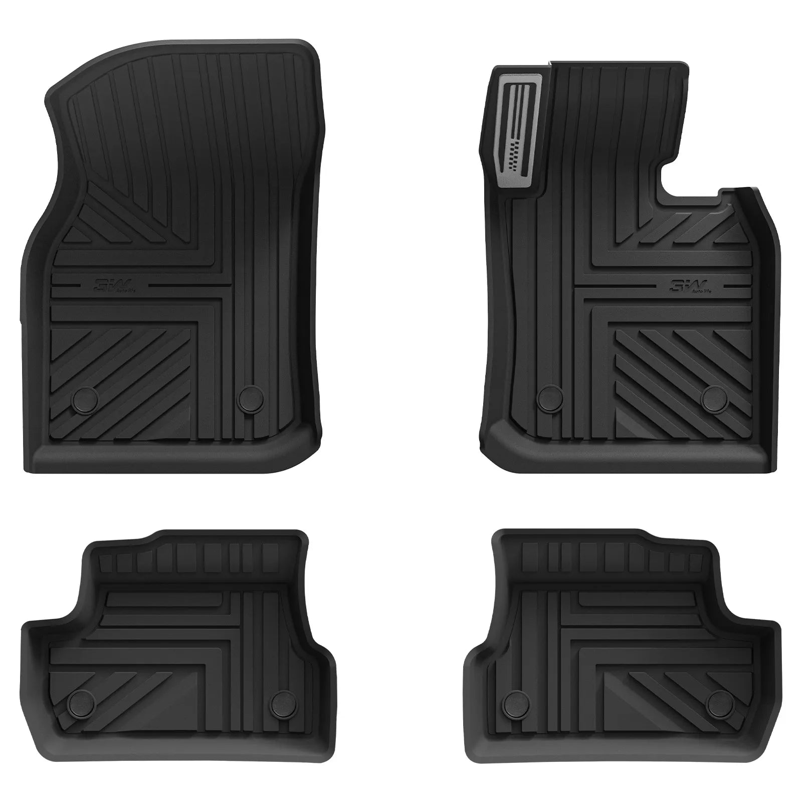 3W All Weather Car Mats For Mini Cooper F66 (3 doors) 2025-2026