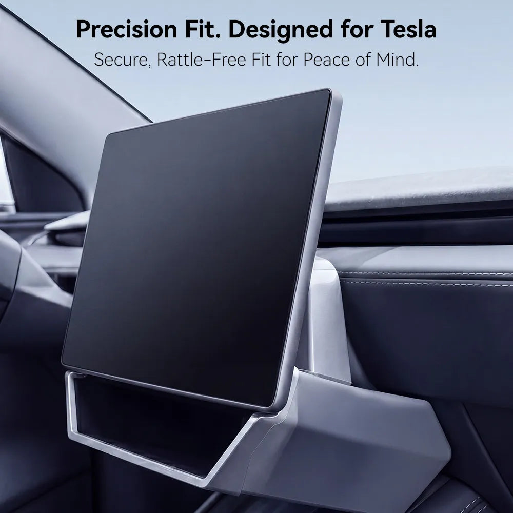 Magnetic Under-Screen Storage Box for Tesla Model Y Juniper 2025-2026 3Wliners UK