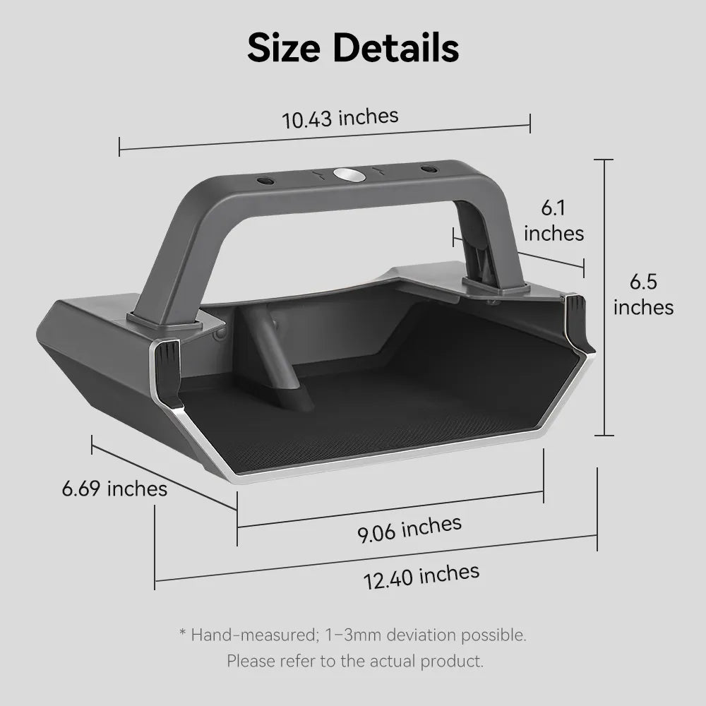 Magnetic Under-Screen Storage Box for Tesla Model Y Juniper 2025-2026 3Wliners UK