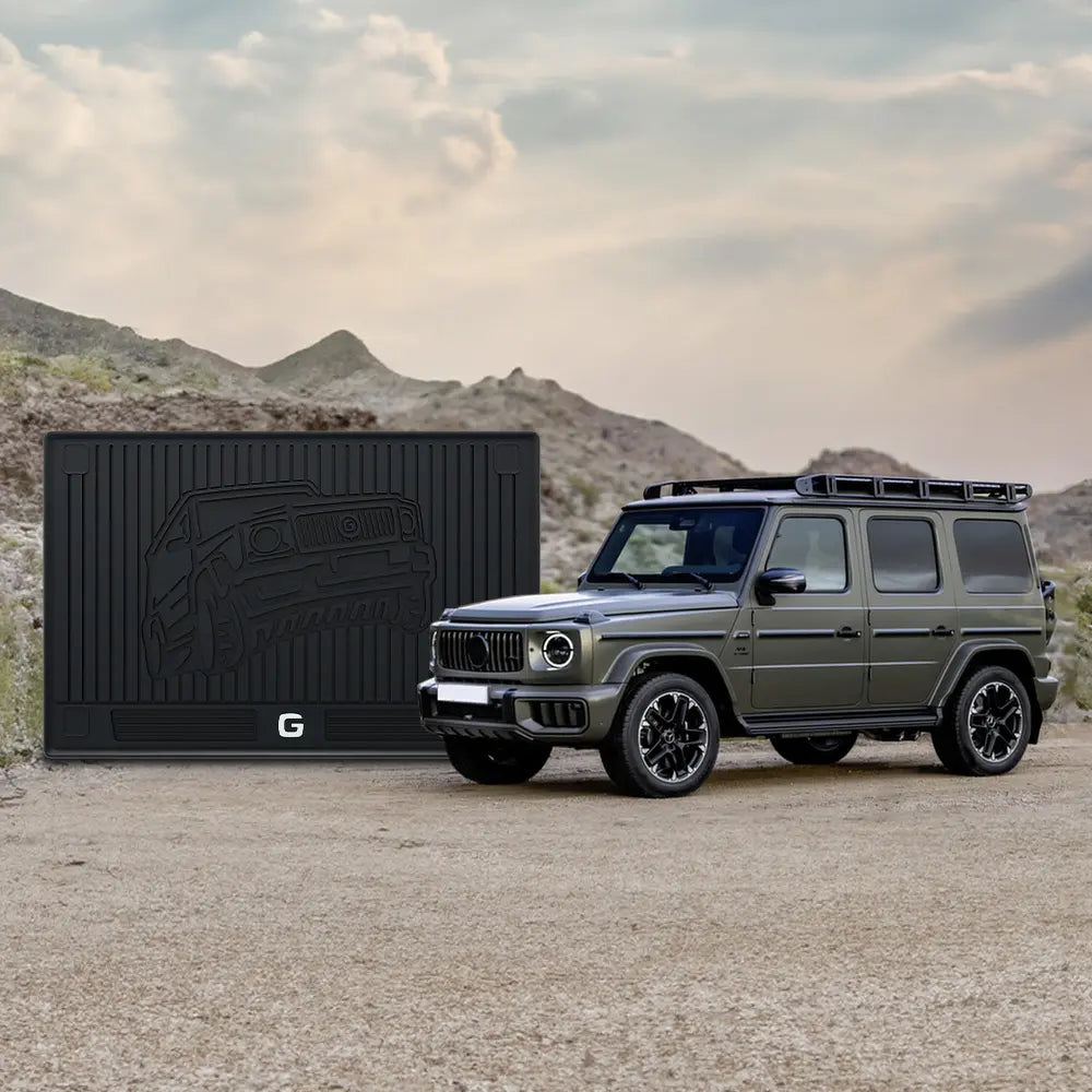3W Custom All Weather Boot Mats for Benz Mercedes-G 2018-2024  3Wliners