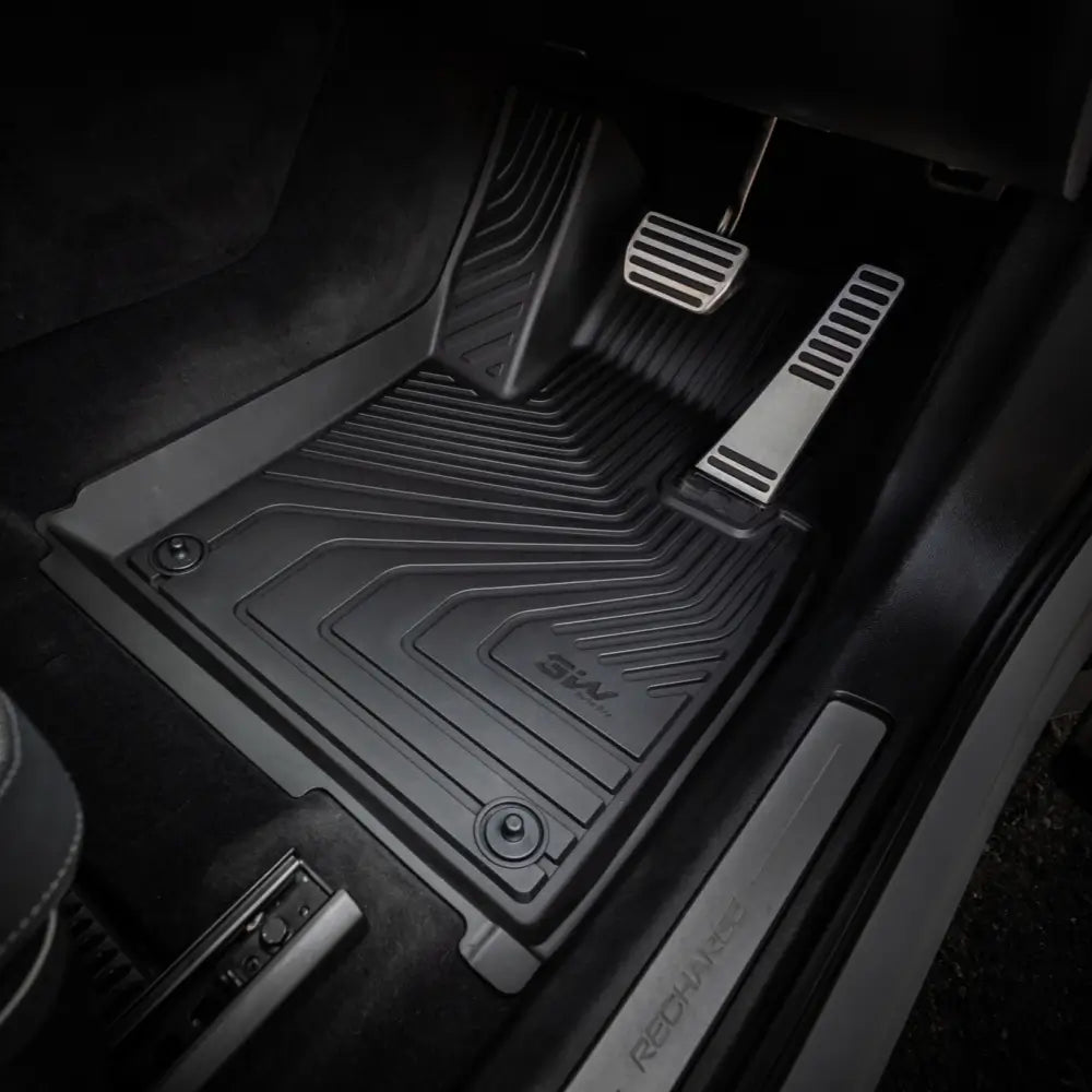 3W Double Layer Car Mats for Volvo XC60 With Carpets 2019-2026 RHD 3w