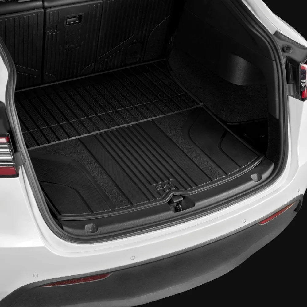 3W Custom All Weather Boot Liner for Tesla Model Y 2021-2024 (Fit for New 2025 Model Y Juniper) 3w