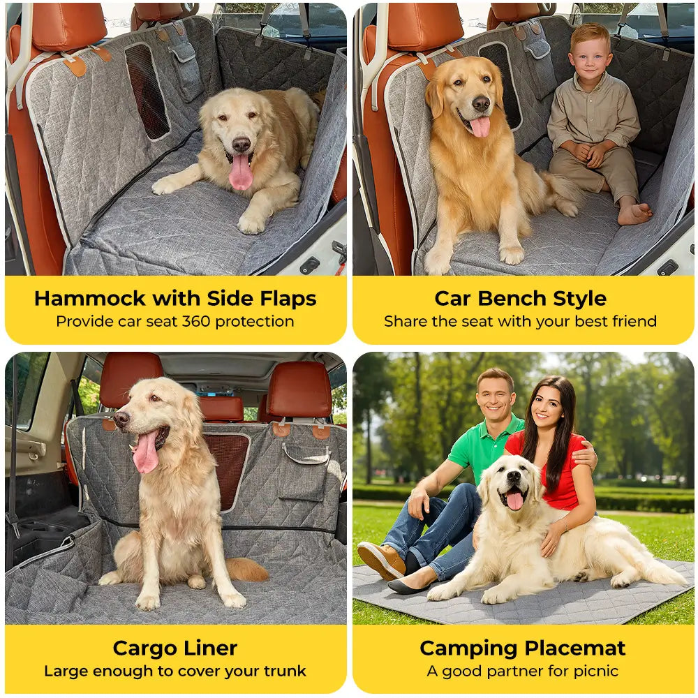 3W Car Dog Seat Cover 3Wliners UK