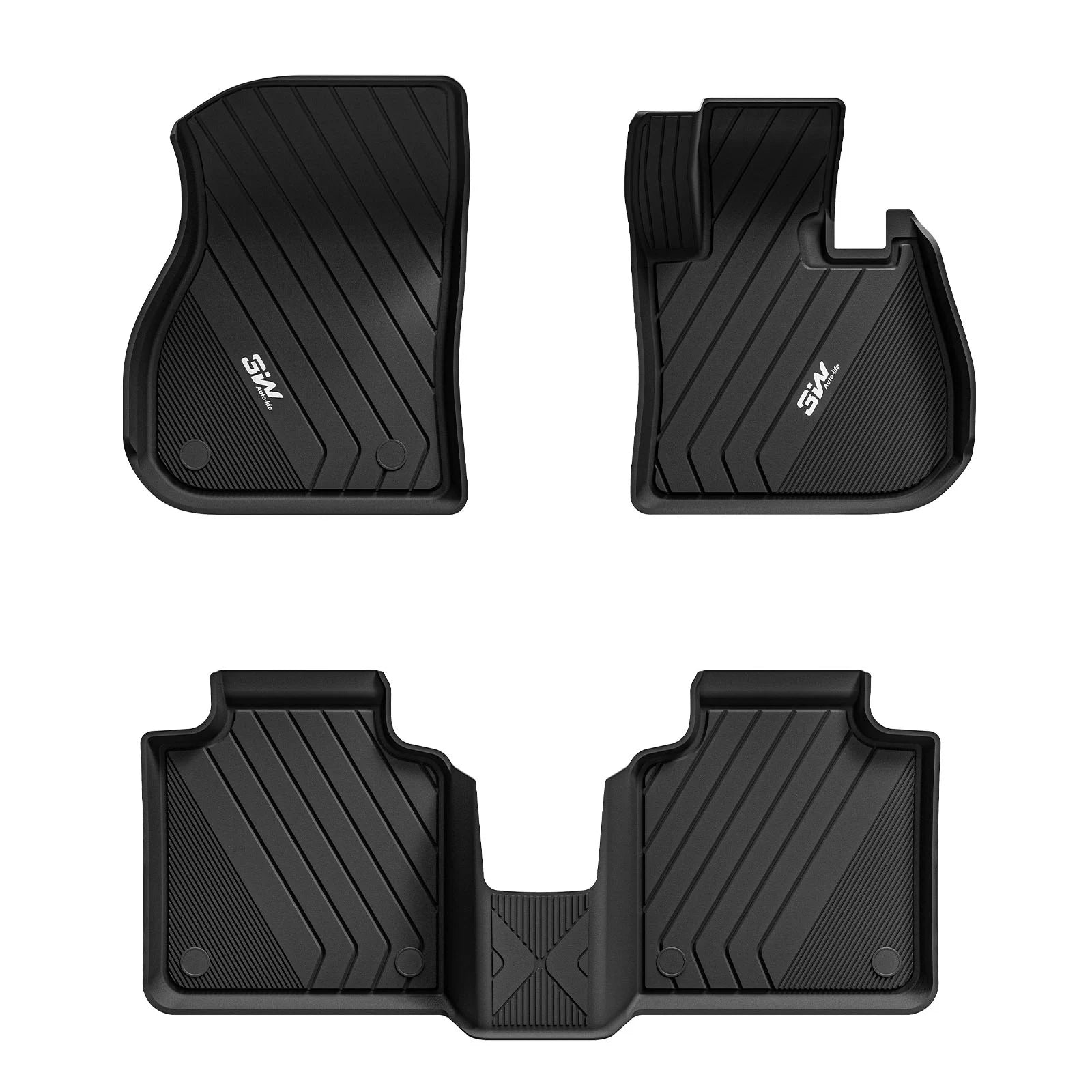 3W All Weather Car Mats For Mini Countryman U25 2024-2026 (Do not support pure electric vehicles) 3Wliners UK