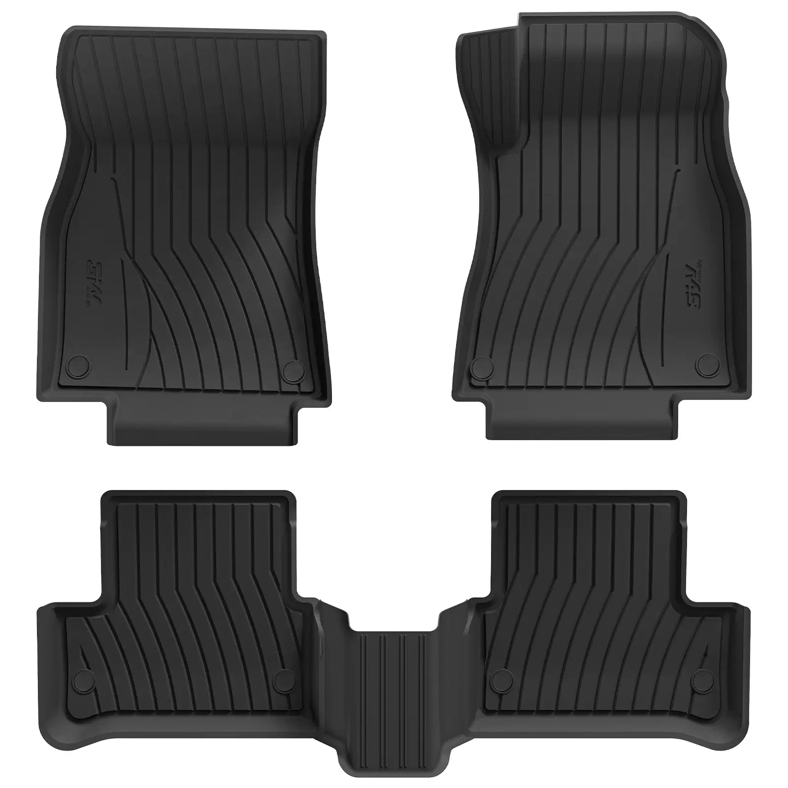 3W All Weather Car Mats For Mercedes Benz GLA 2021-2025 3Wliners UK