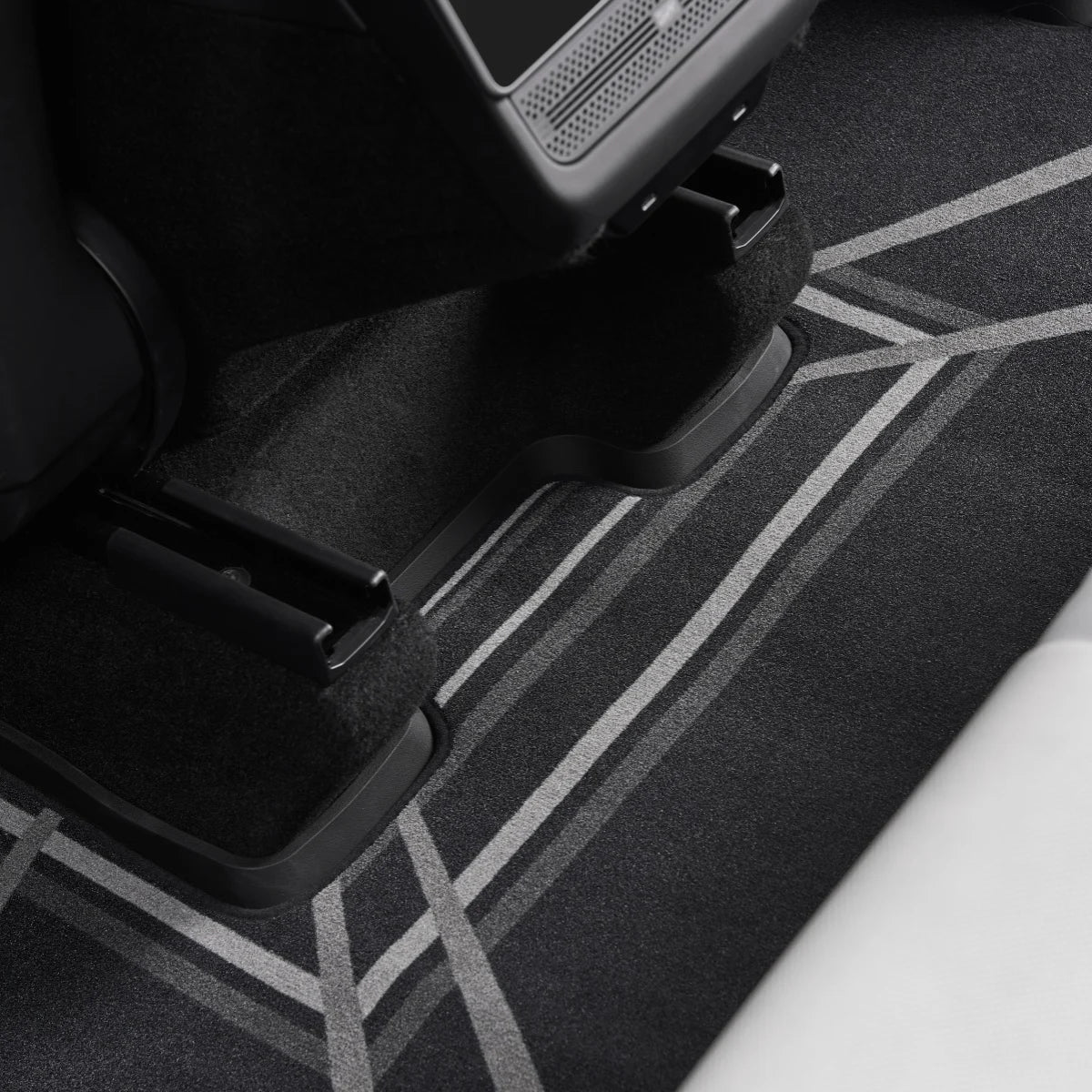 3W Double Layer Car Mats For Tesla Model Y Juniper/Premium/Performance With Carpets 2025-2026 RHD 3Wliners UK