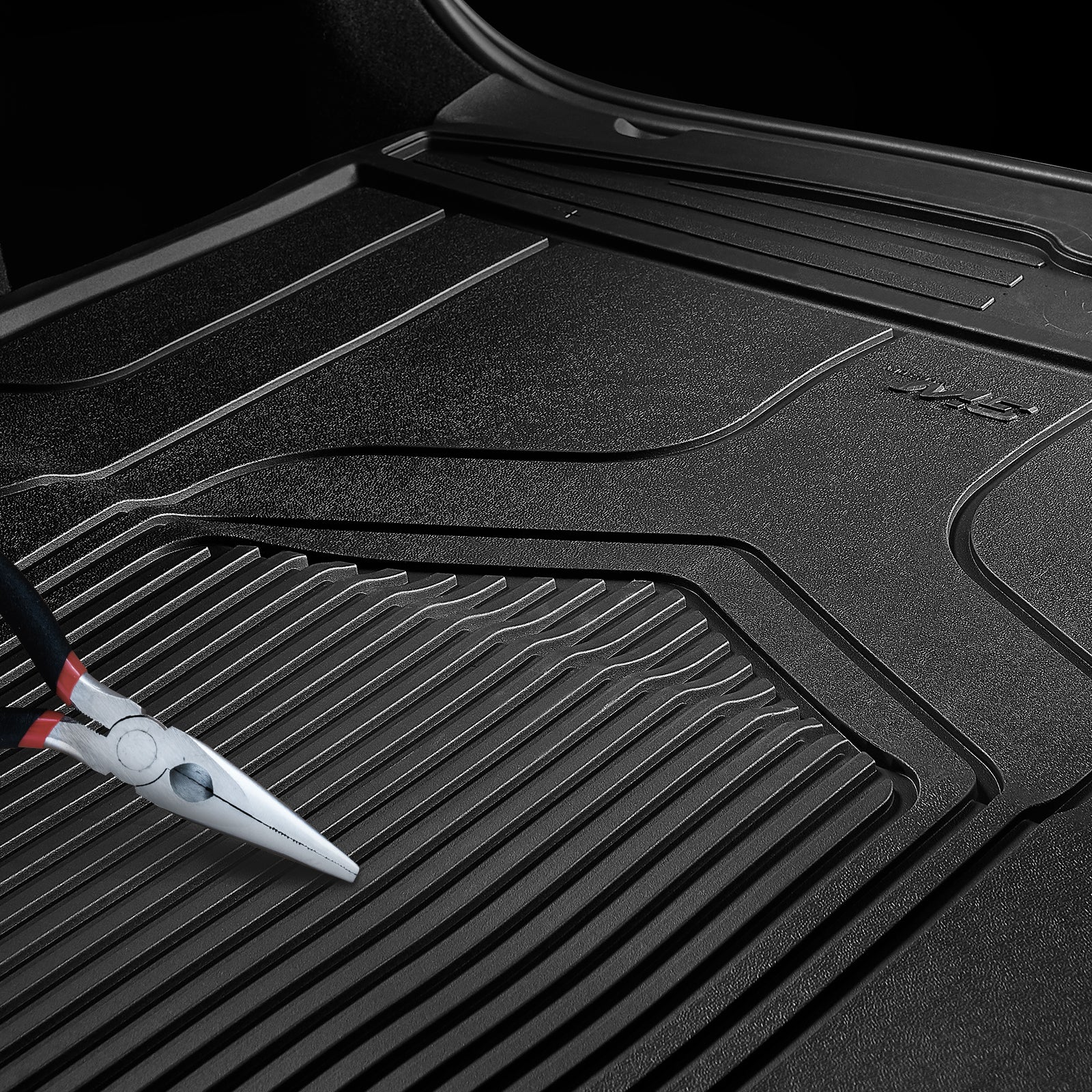 3W Custom All Weather 3PCS Boot Liners for Tesla Model Y 2021-2024 (Not Fit New 2025 Model Y Juniper) 3w