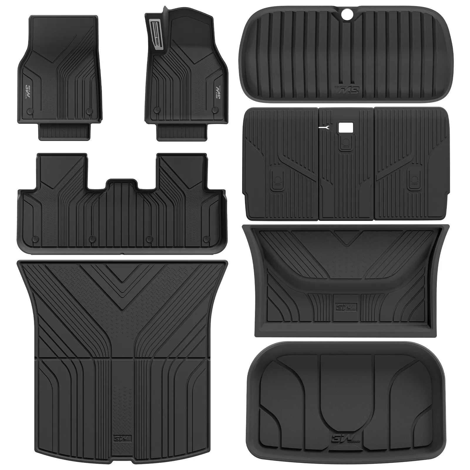 3W All Weather Auto Mats For Tesla Model Y Juniper/Premium/Performance 2025-2026 RHD - 3Wliners UK