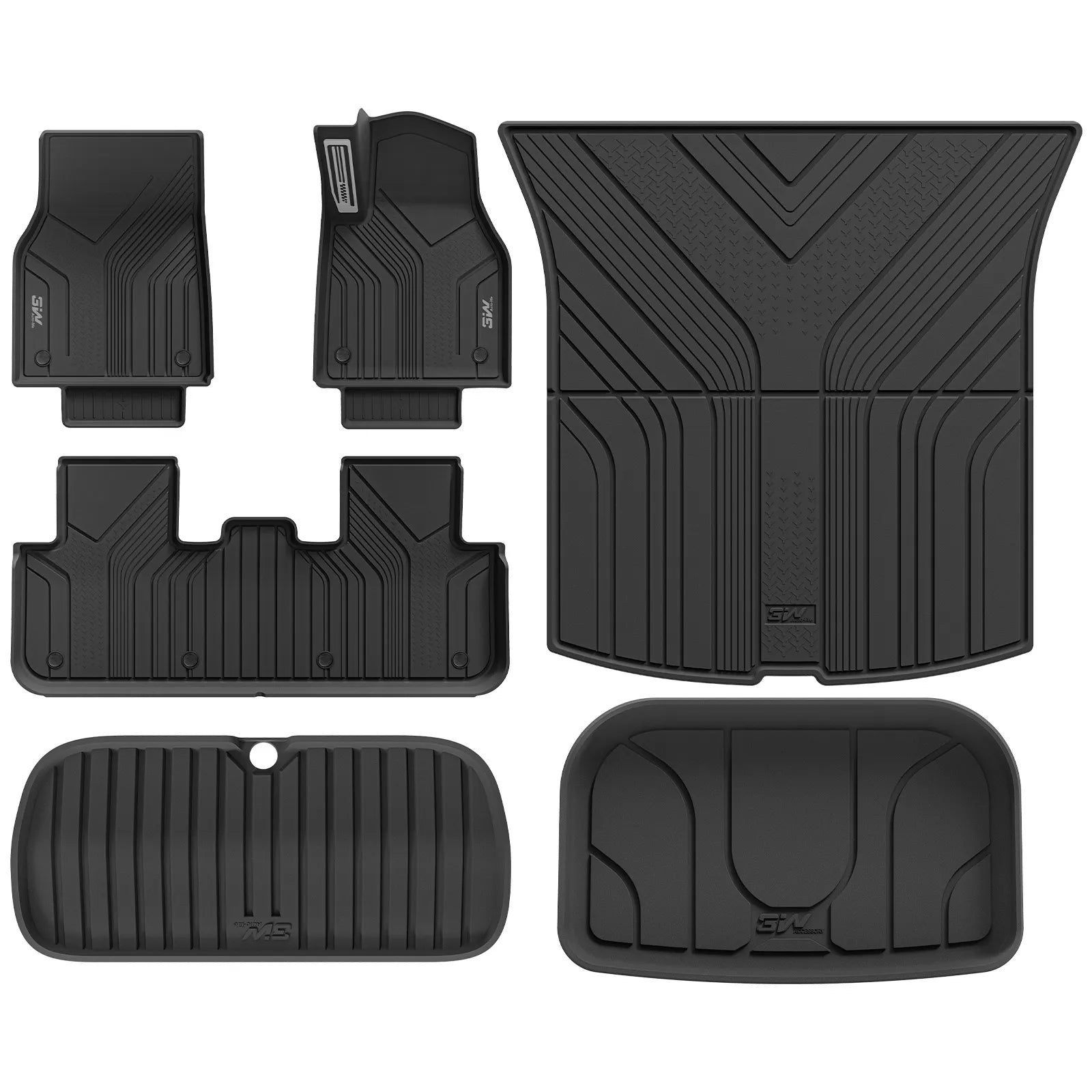 3W All Weather Auto Mats For Tesla Model Y Juniper/Premium/Performance 2025-2026 RHD - 3Wliners UK