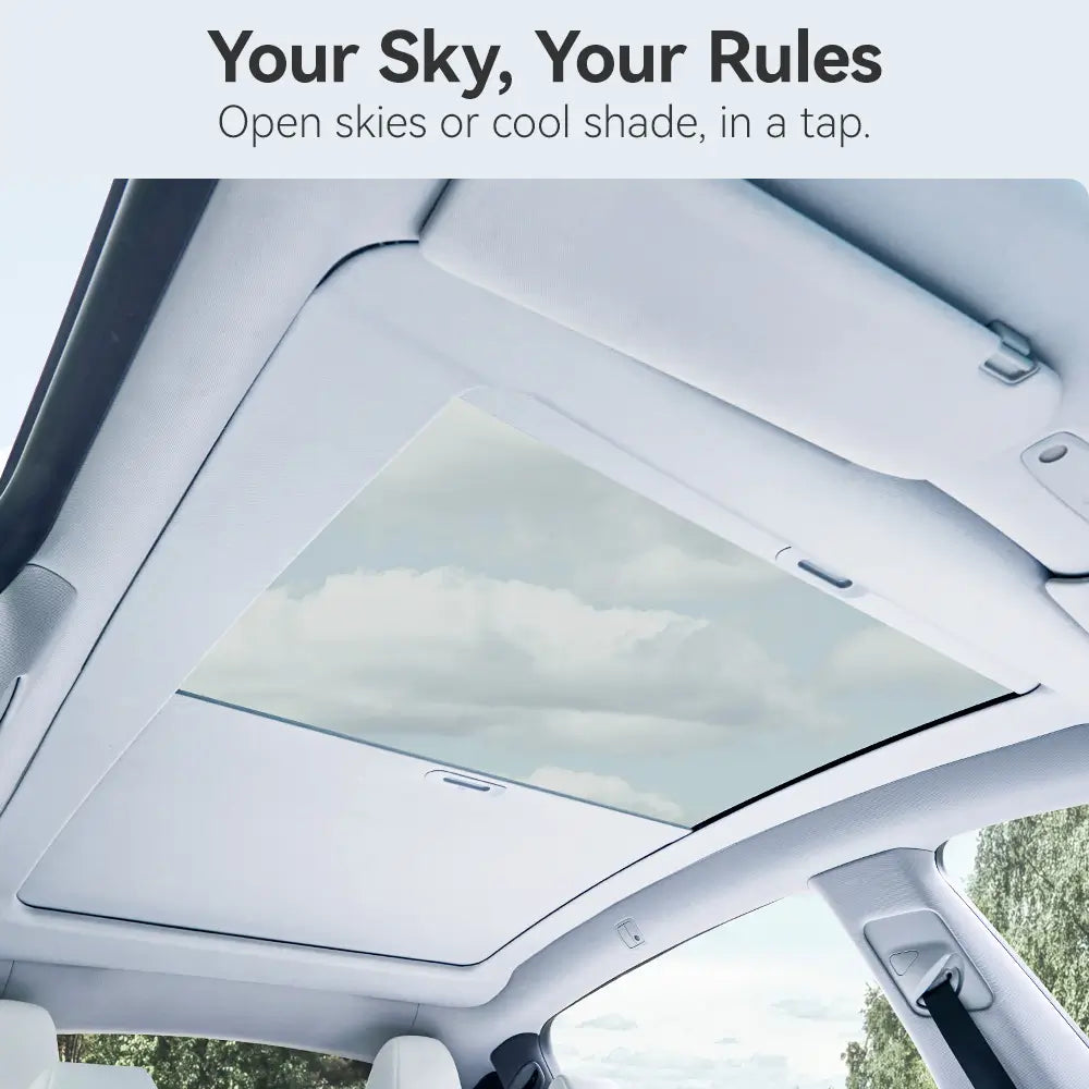 Premium Sunroof Sunshade for Tesla Model Y Juniper/Premium/Performance 2025-2026 3Wliners UK