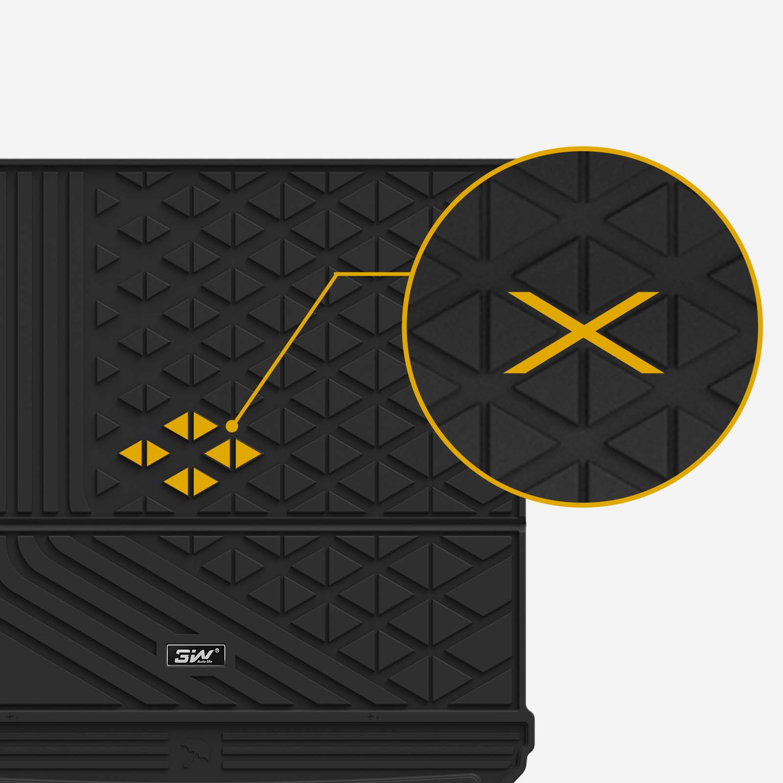 3W Custom All Weather Boot Liner for BMW iX 2022-2025 3w