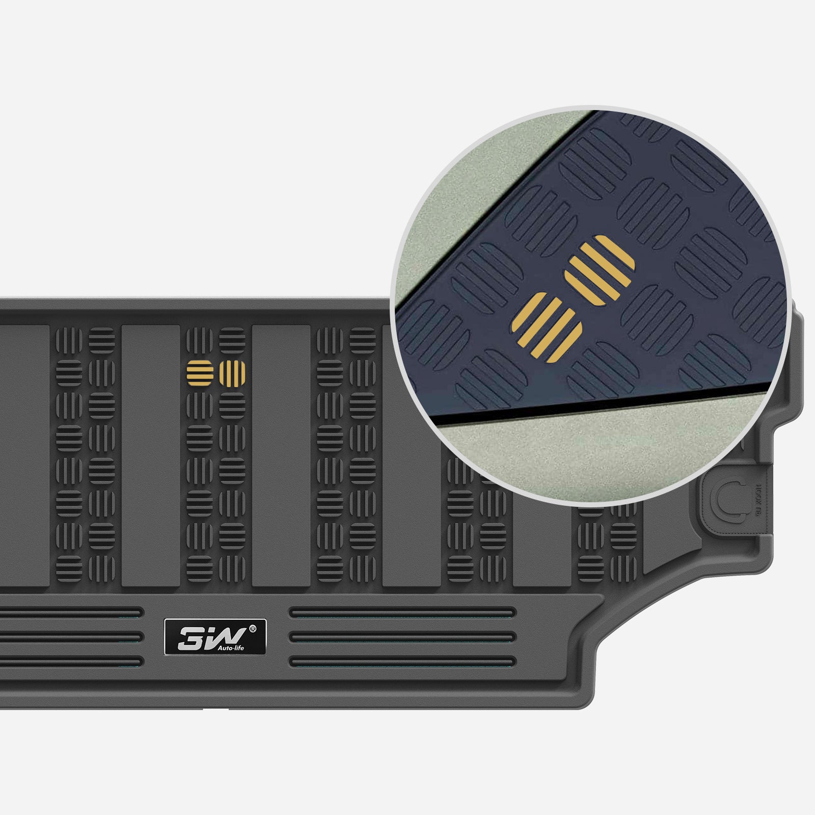 3W Custom All Weather Boot Liner for Land Rover Defender 90 2020-2025 3w