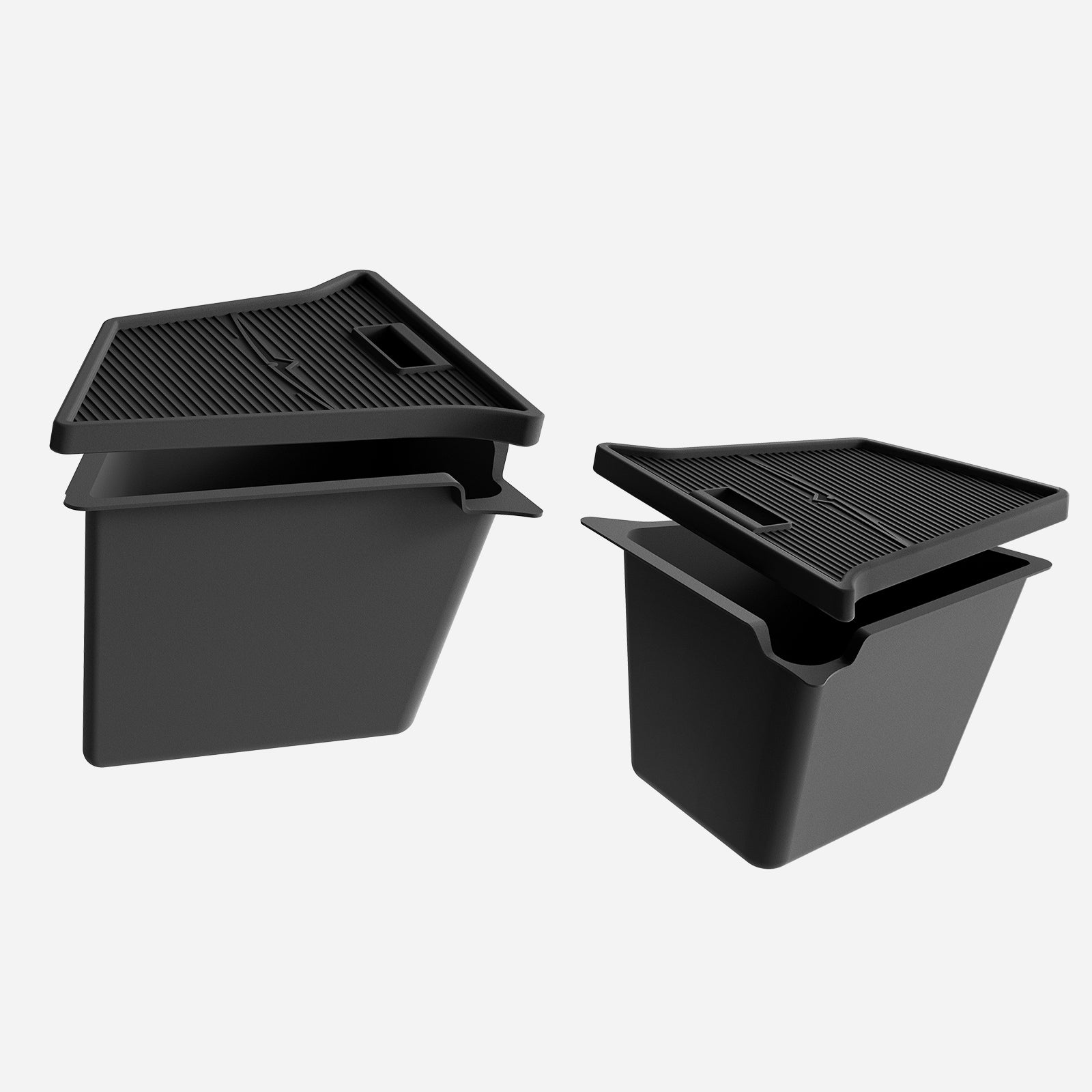 3W Trunk Organizer Rear Trunk Storage Bins Side Box Interior accessories compatible with Tesla Model Y (For VIN Starting with LRW) 3w