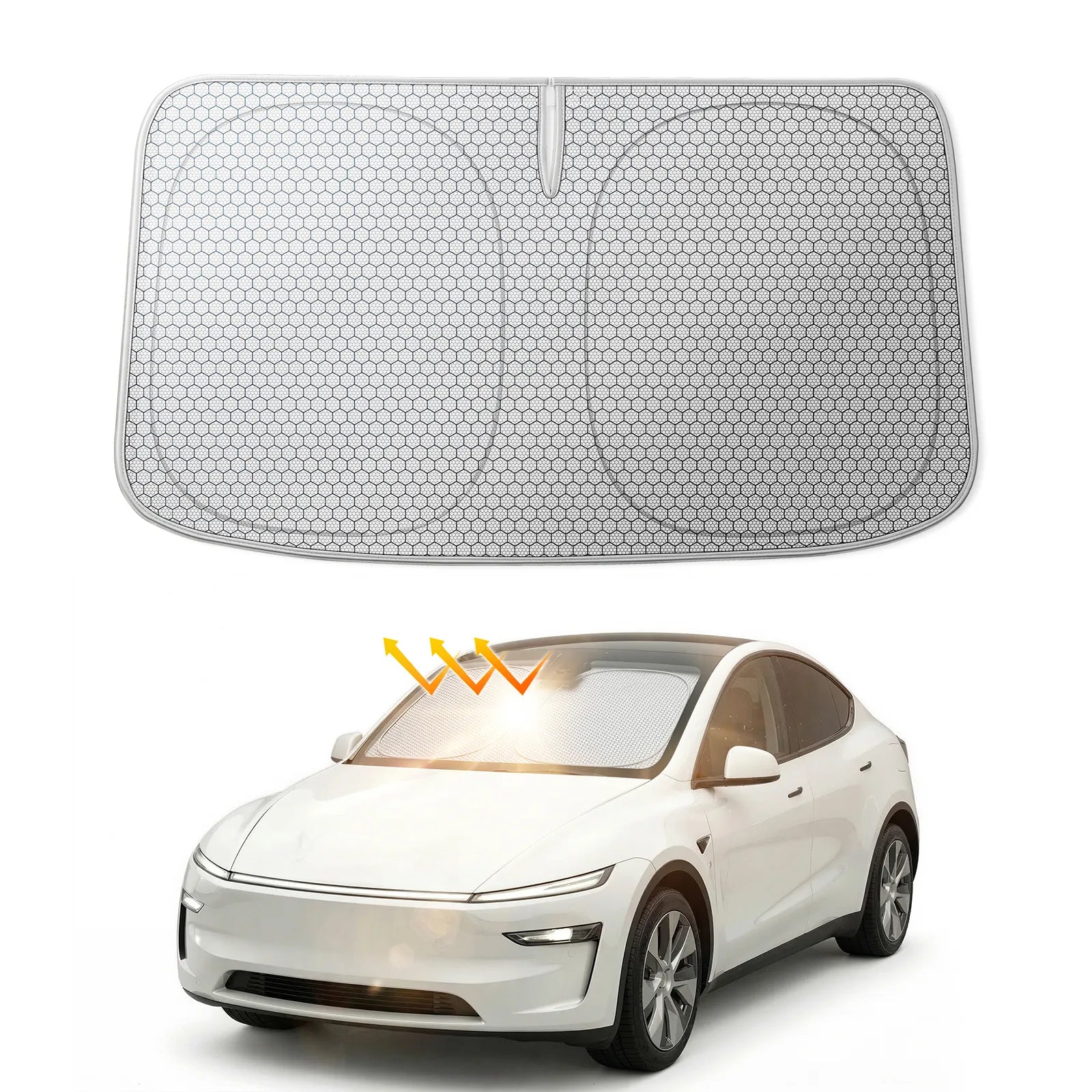 Universal Front Windshield Sunshade 3Wliners UK M