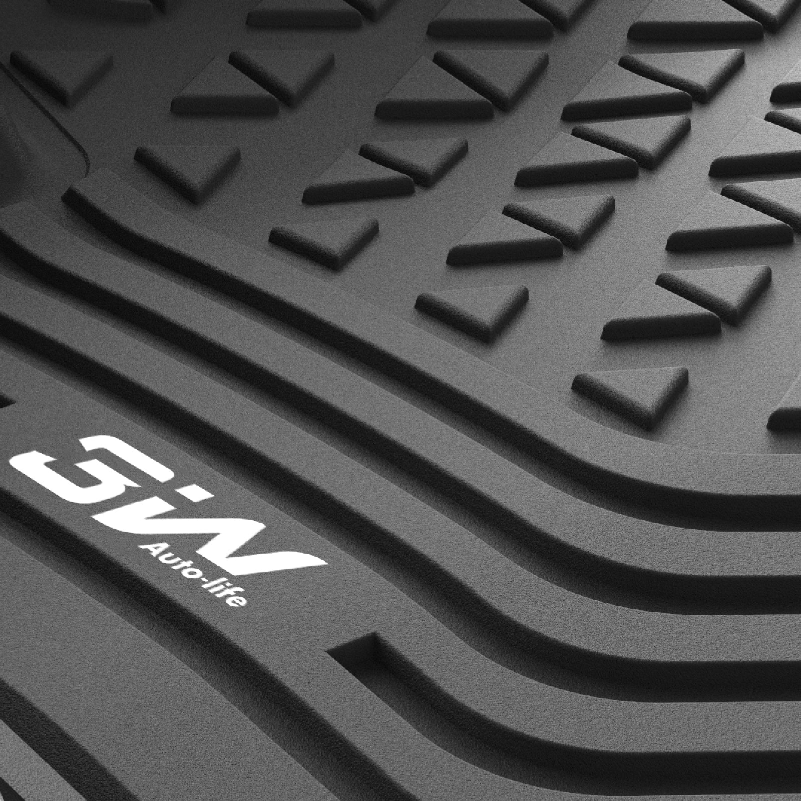 3W All Weather Floor Liners for BMW iX1 U11 2023-2025 U11 RHD 3w