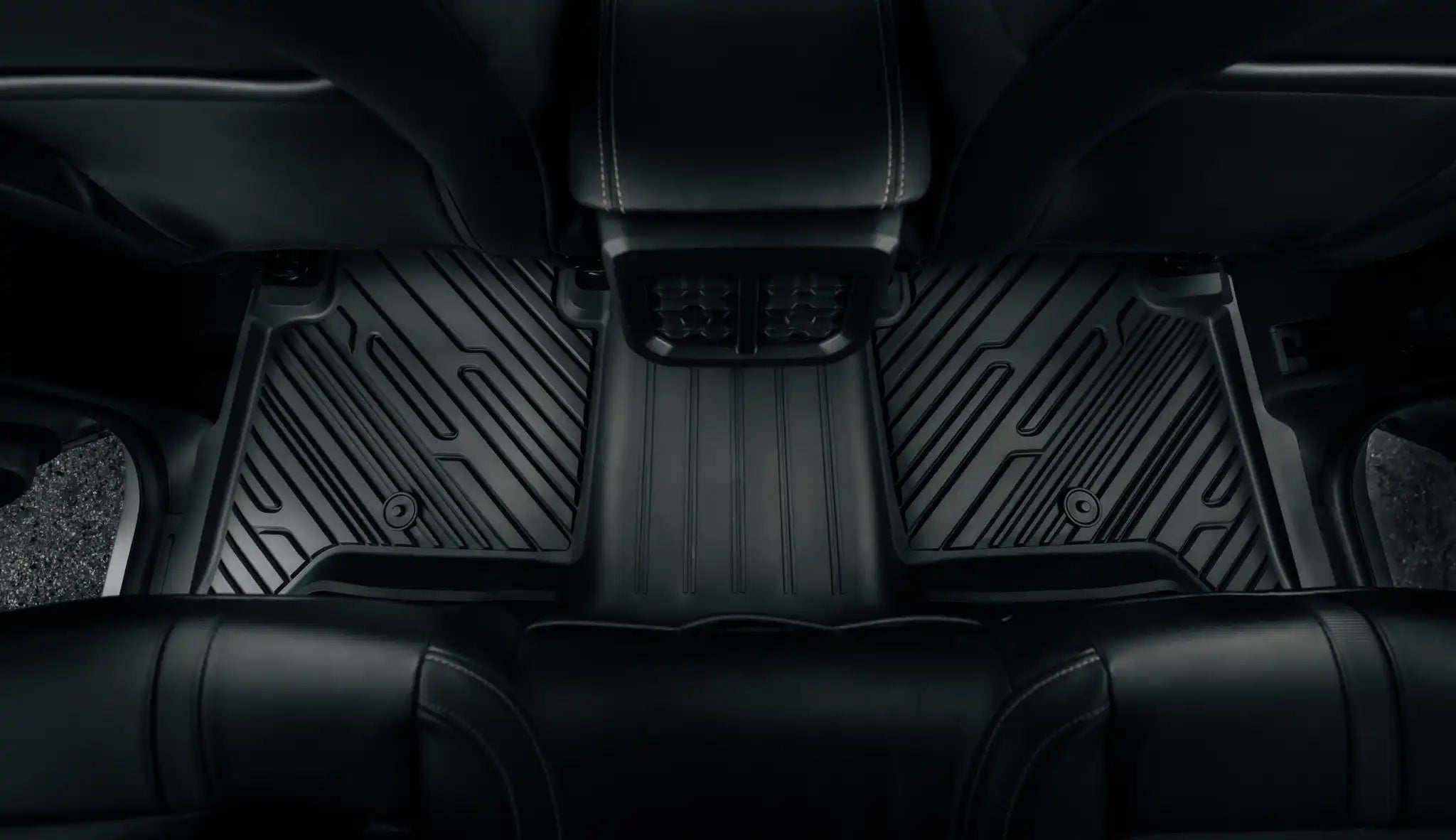3W Car Floor Mats for Ford Ranger T9 / T6.2 2023-2025 RHD, All Weather