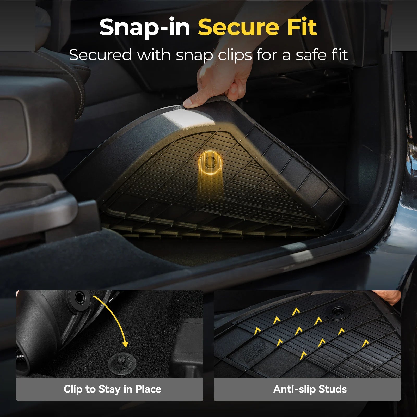 3W Complete Interior Protection Kit & Organiser Car Mats Set For Tesla Model Y Juniper 2025-2026 3Wliners UK