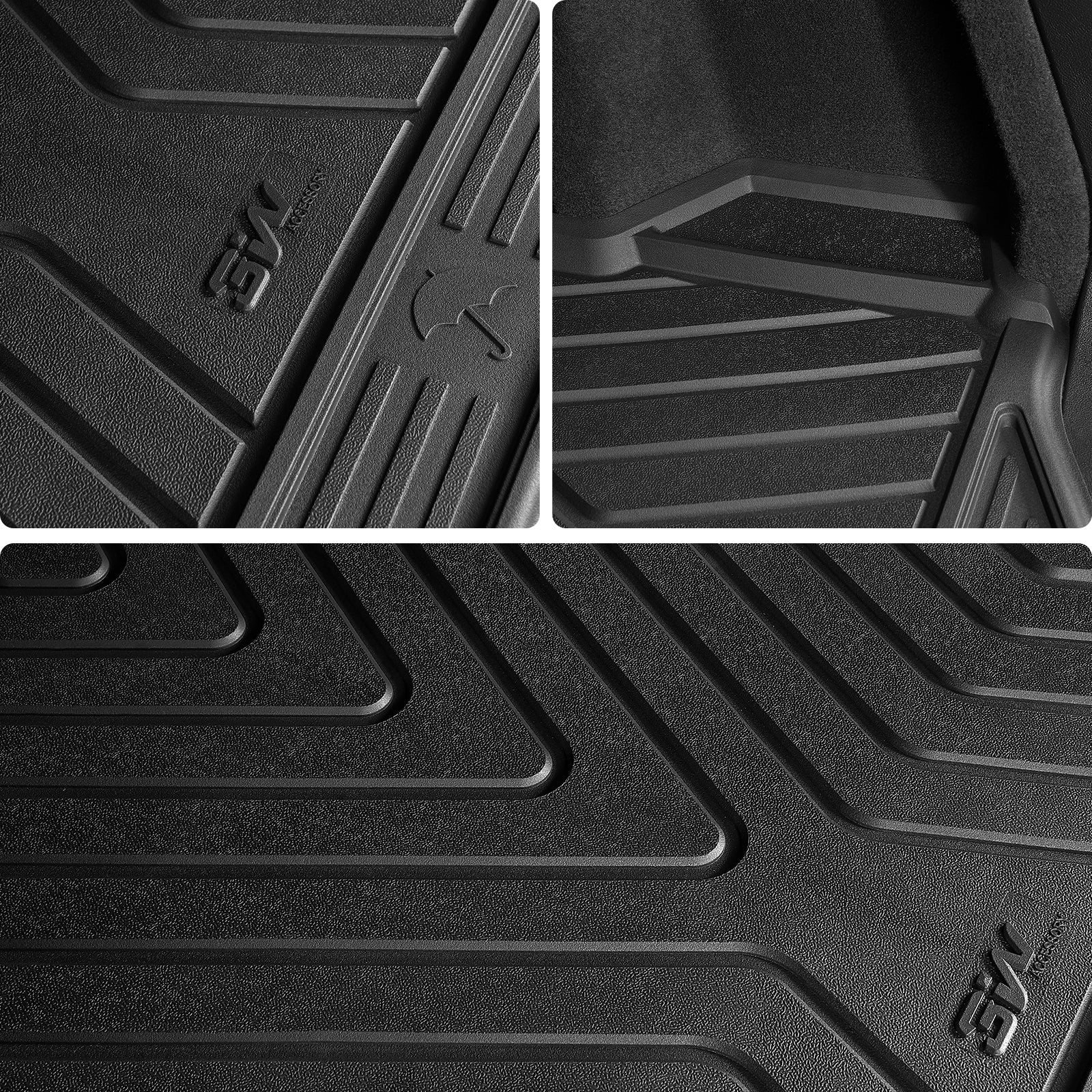 3W Custom All Weather Car Mats for BMW X5 New 2019-2026 G05 RHD 3w