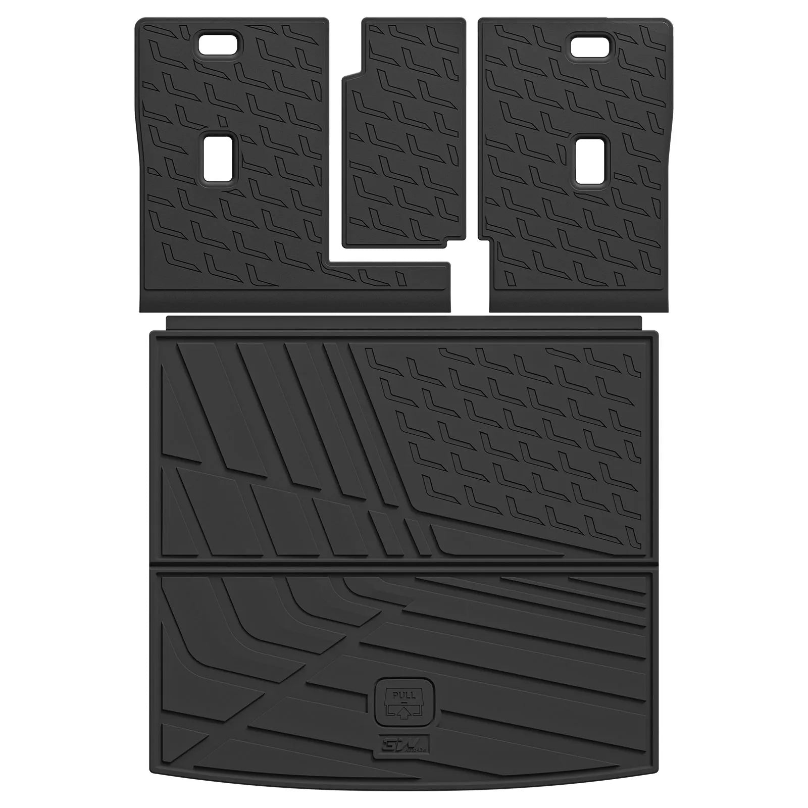 3W Custom All Weather Boot Liners for Audi Q3 2026 3w Boot Liner+Back Seat Cover