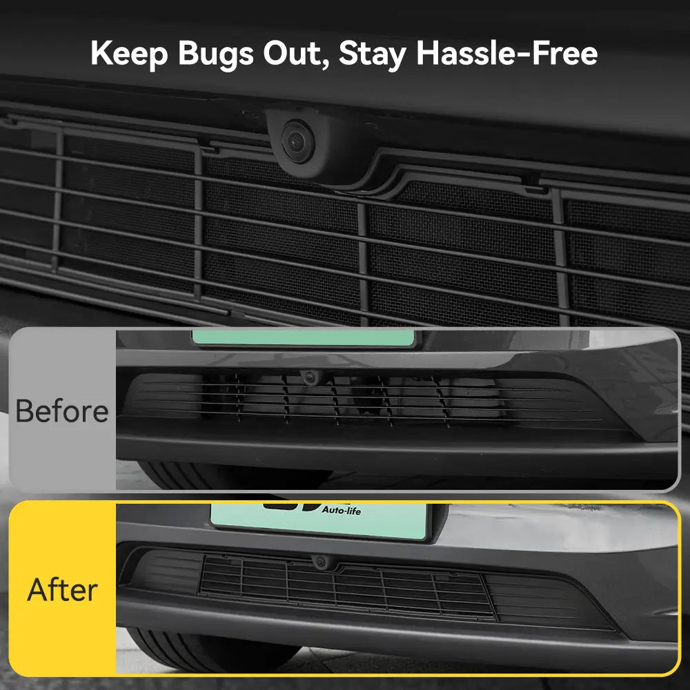 Front Bumper Bug Protection Mesh Grill for Tesla Model Y Juniper 3Wliners UK