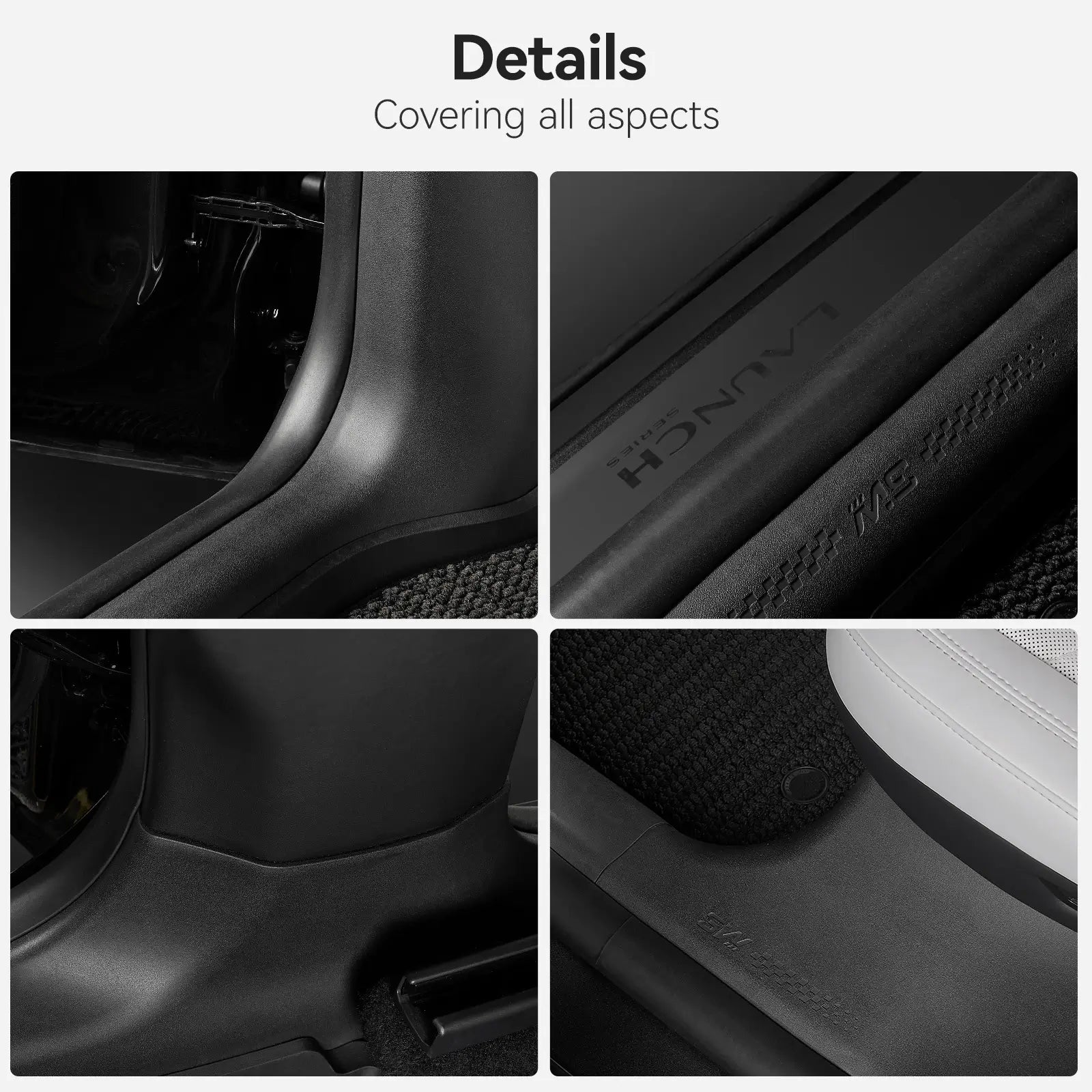 3W Car Door Sill Protector for Model Y Juniper 2025-2026 3Wliners UK