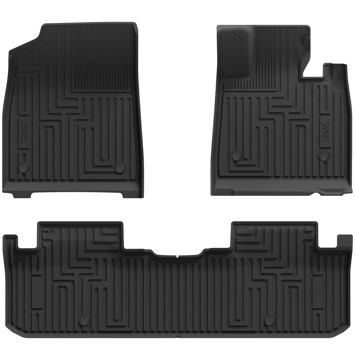3W All Weather Car Mats For BYD Seal U 2022-2026