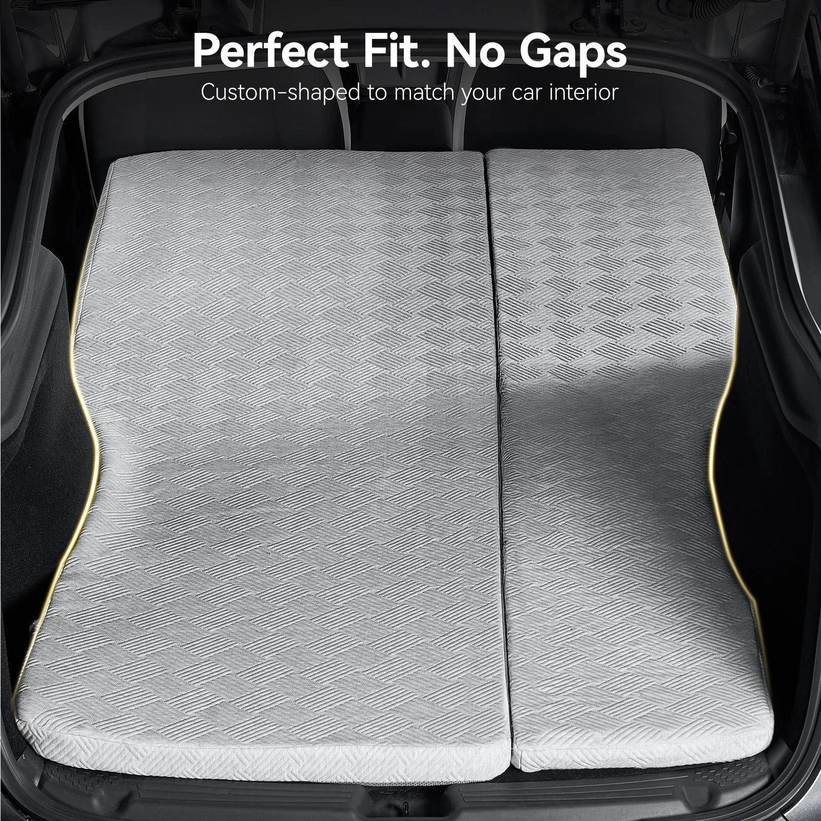Foldable Gel Memory Foam Mattress For Tesla Model Y Juniper 2025-2026 3Wliners UK