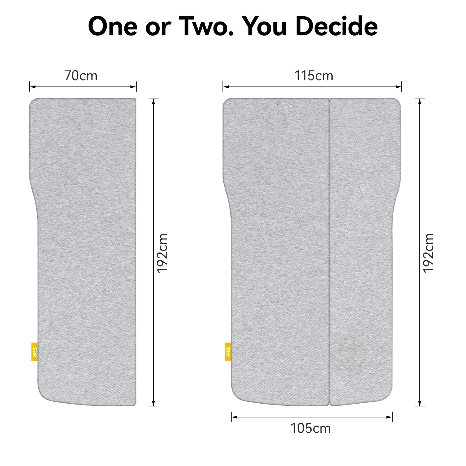 Foldable Gel Memory Foam Mattress For Tesla Model Y Juniper 2025-2026 3Wliners UK