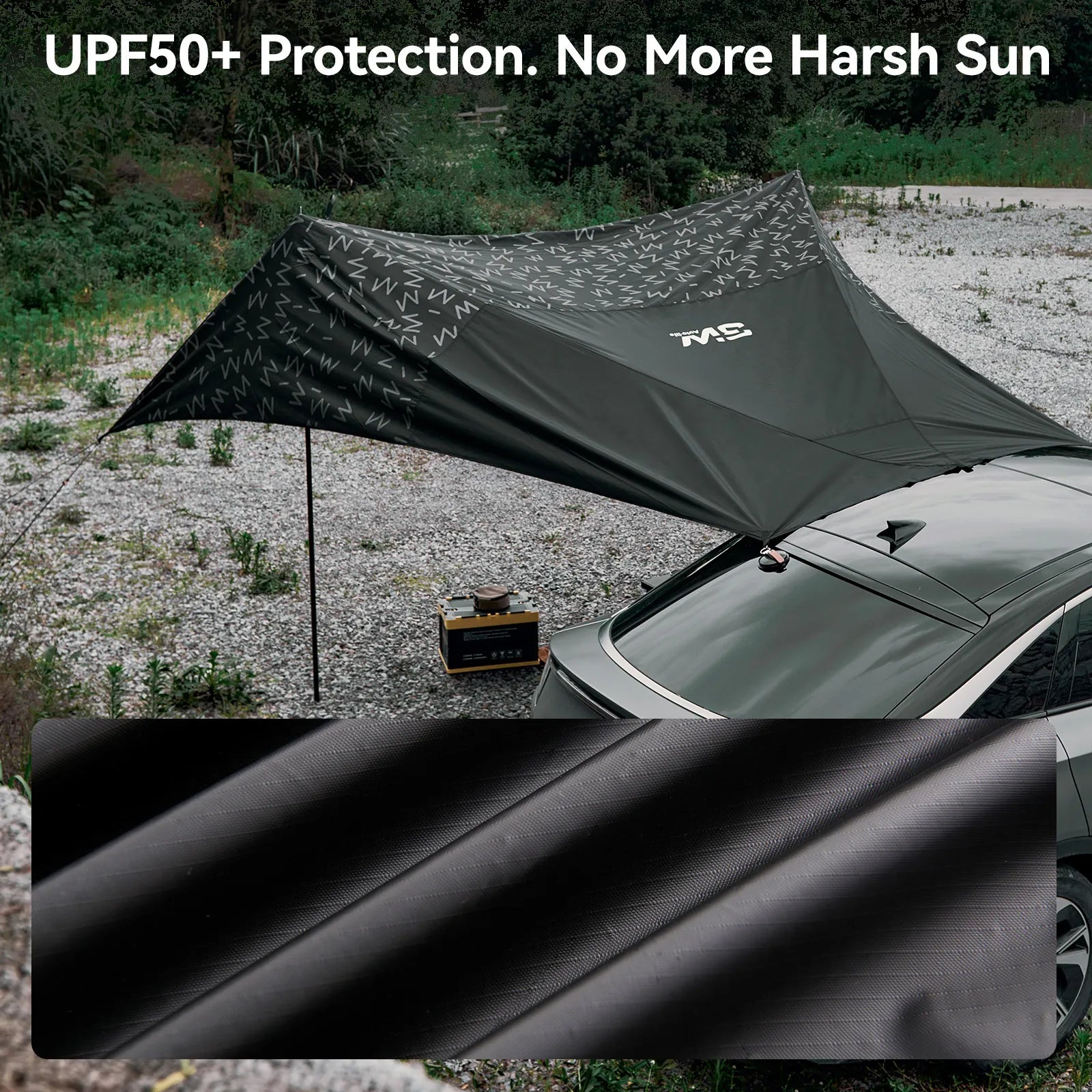 Outdoor Car Side Awning (Universal Fit) 3Wliners UK