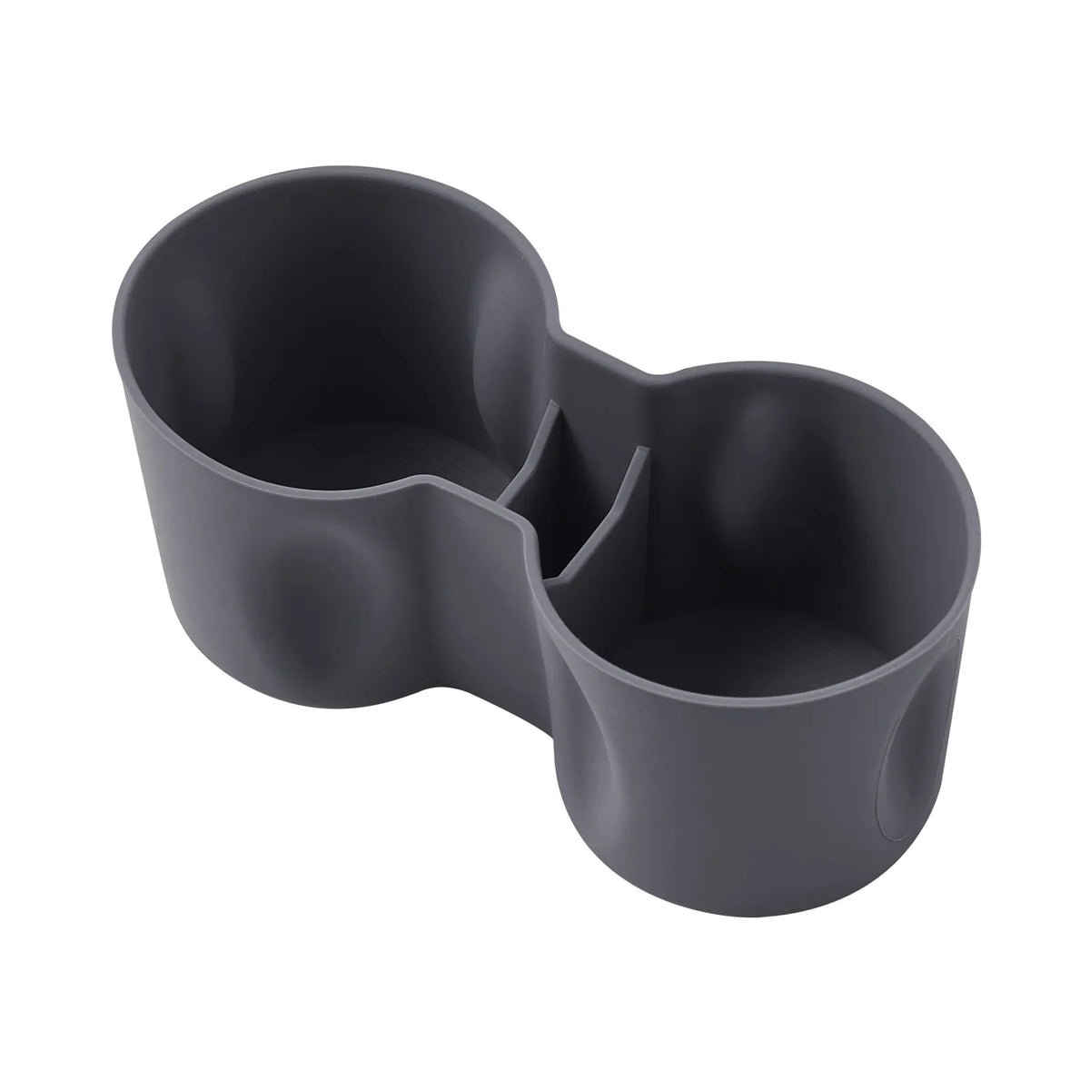 Interior Organiser Set for Tesla Model Y Juniper 2025-2026 3Wliners UK Centre Console Silicone Cup Holder Insert-Gray