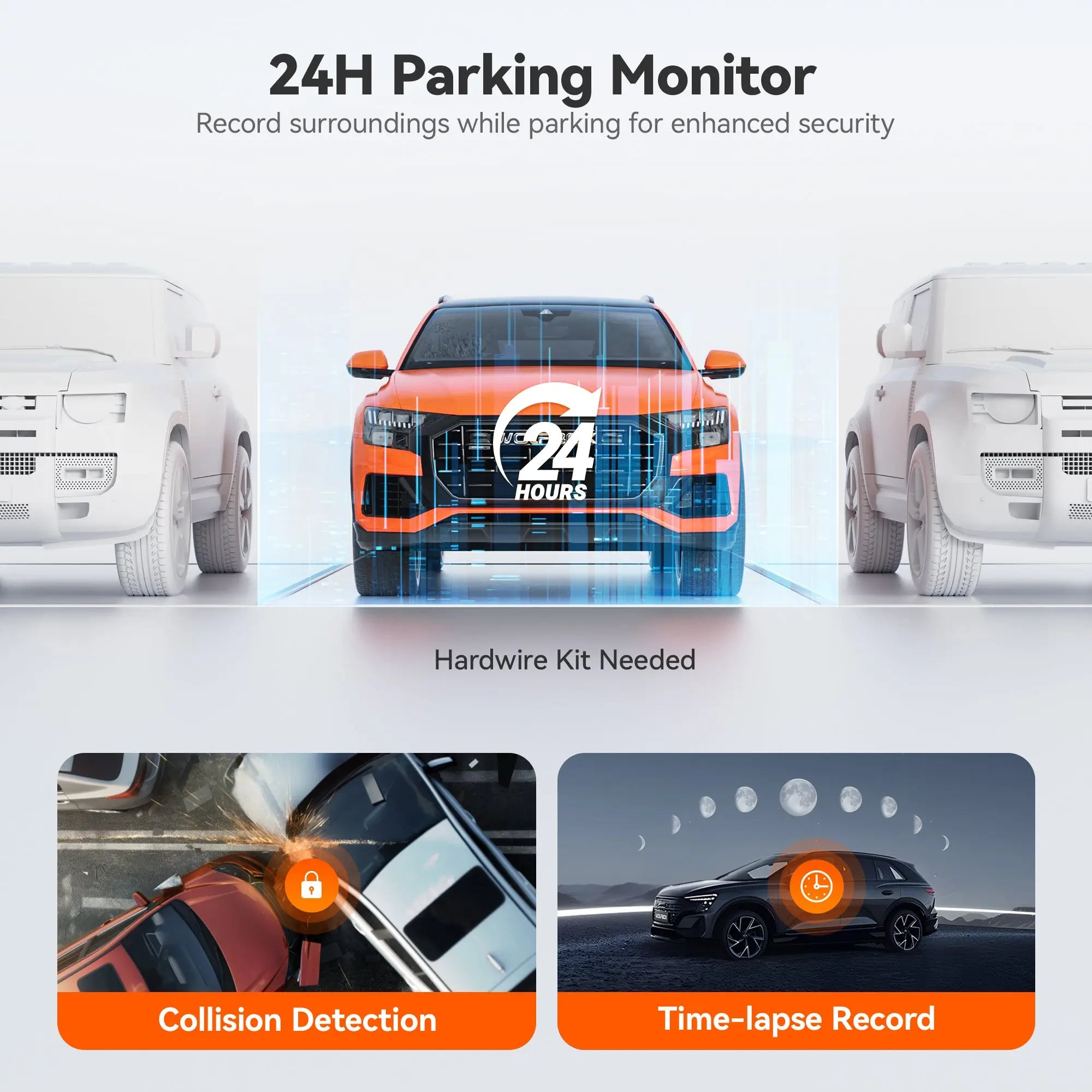 WOLFBOX G850Pro Dash Cam 3Wliners UK