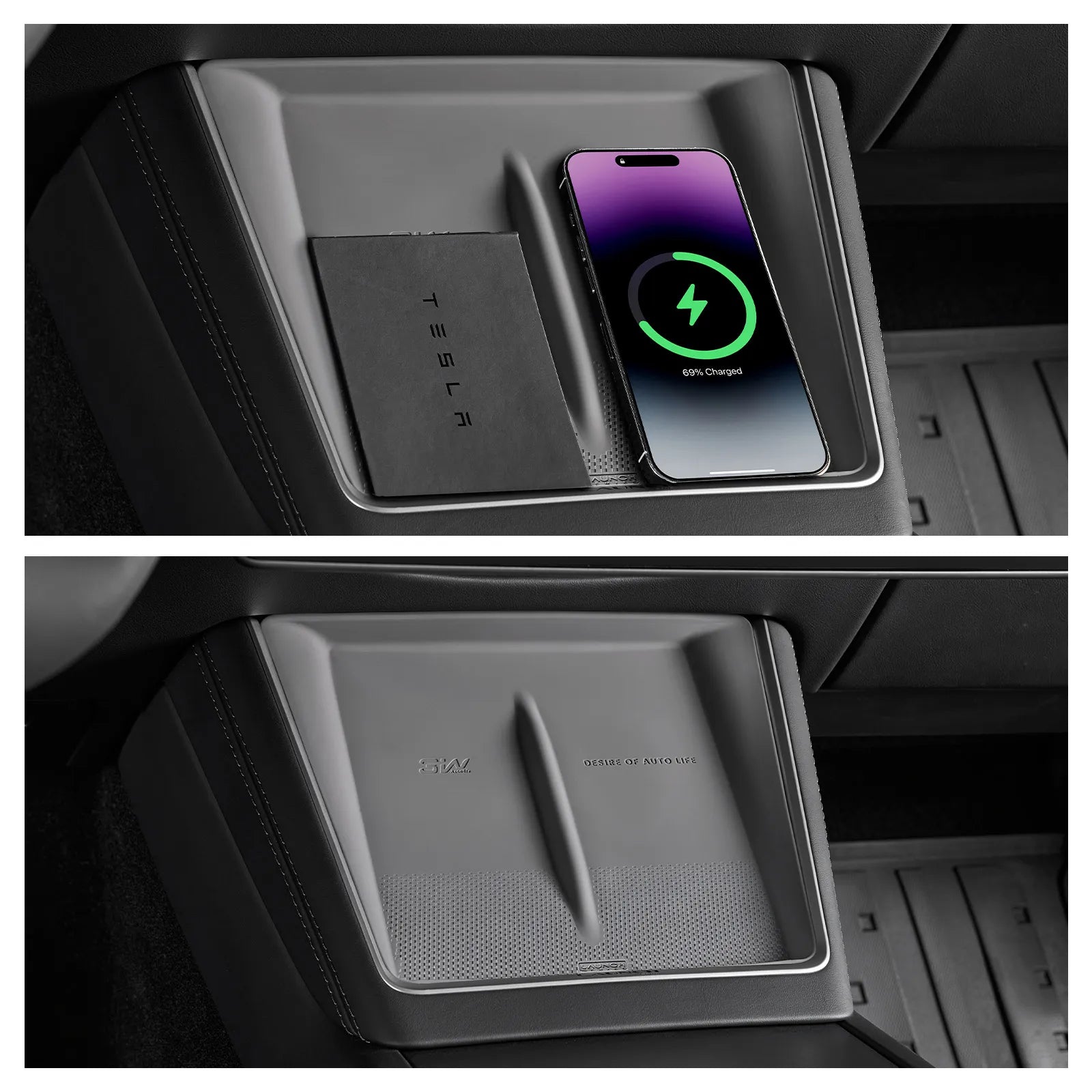 Interior Organiser Set for Tesla Model Y Juniper 2025-2026 3Wliners UK