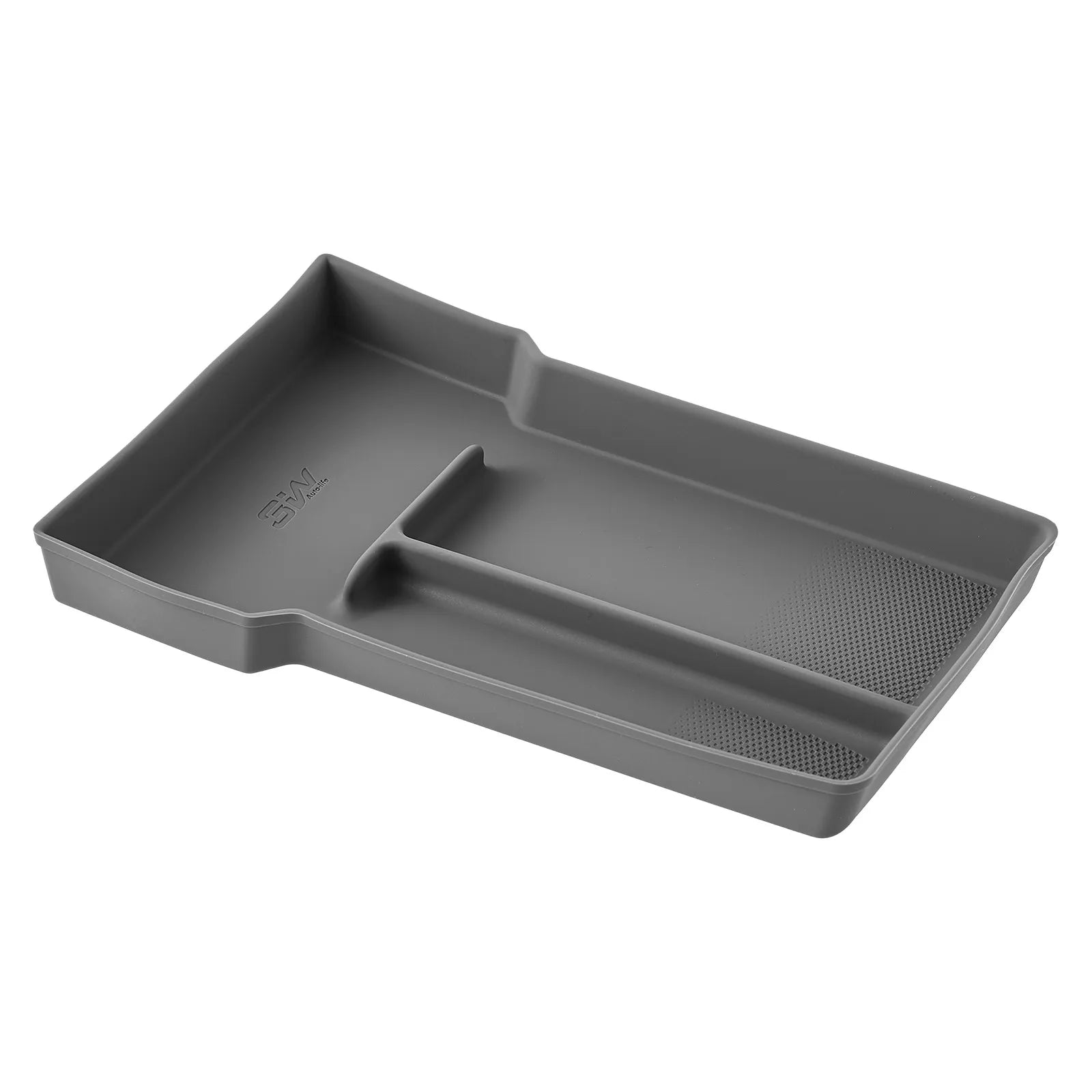 Interior Organiser Set for Tesla Model Y Juniper 2025-2026 3Wliners UK Lower Armrest Storage Liner-Gray