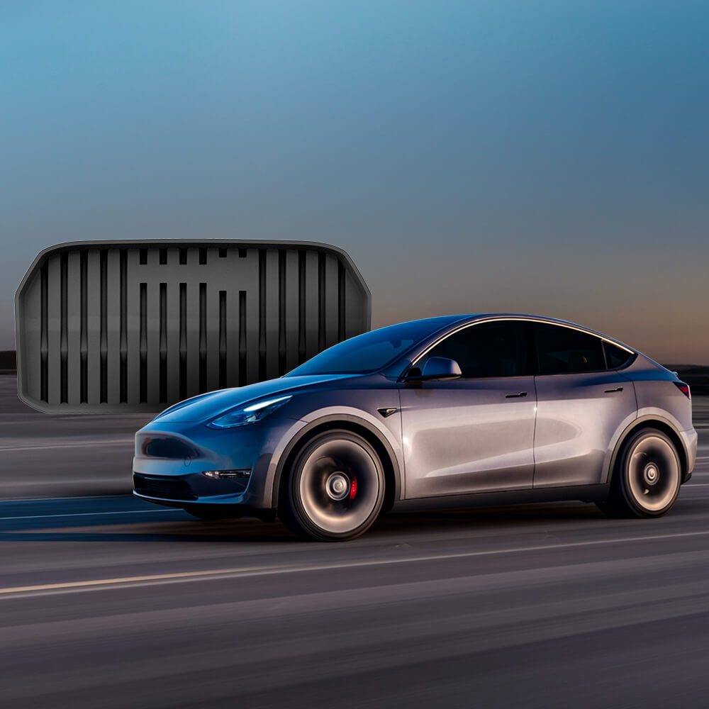 3W Custom All Weather Front Trunk Mat for Tesla Model Y 2021-2024  3w   