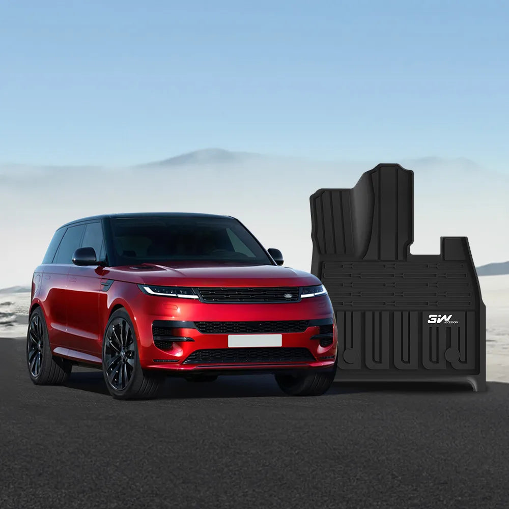 3W Vloermatten compatibel voor Range Rover Sport 2014-2022 TPE All Weather Custom Fit voor Land Rover Sport 1e en 2e rij volledige set autovoeringen (niet voor Range/Land Rover Discovery Sport 3W Vloermatten compatibel voor Range Rover Sport 2014-2022 TPE All Weather Custom Fit voor Land Rover Sport 1e en 2e rij volledige set autovoeringen (niet voor Range/Land Rover Discovery Sport