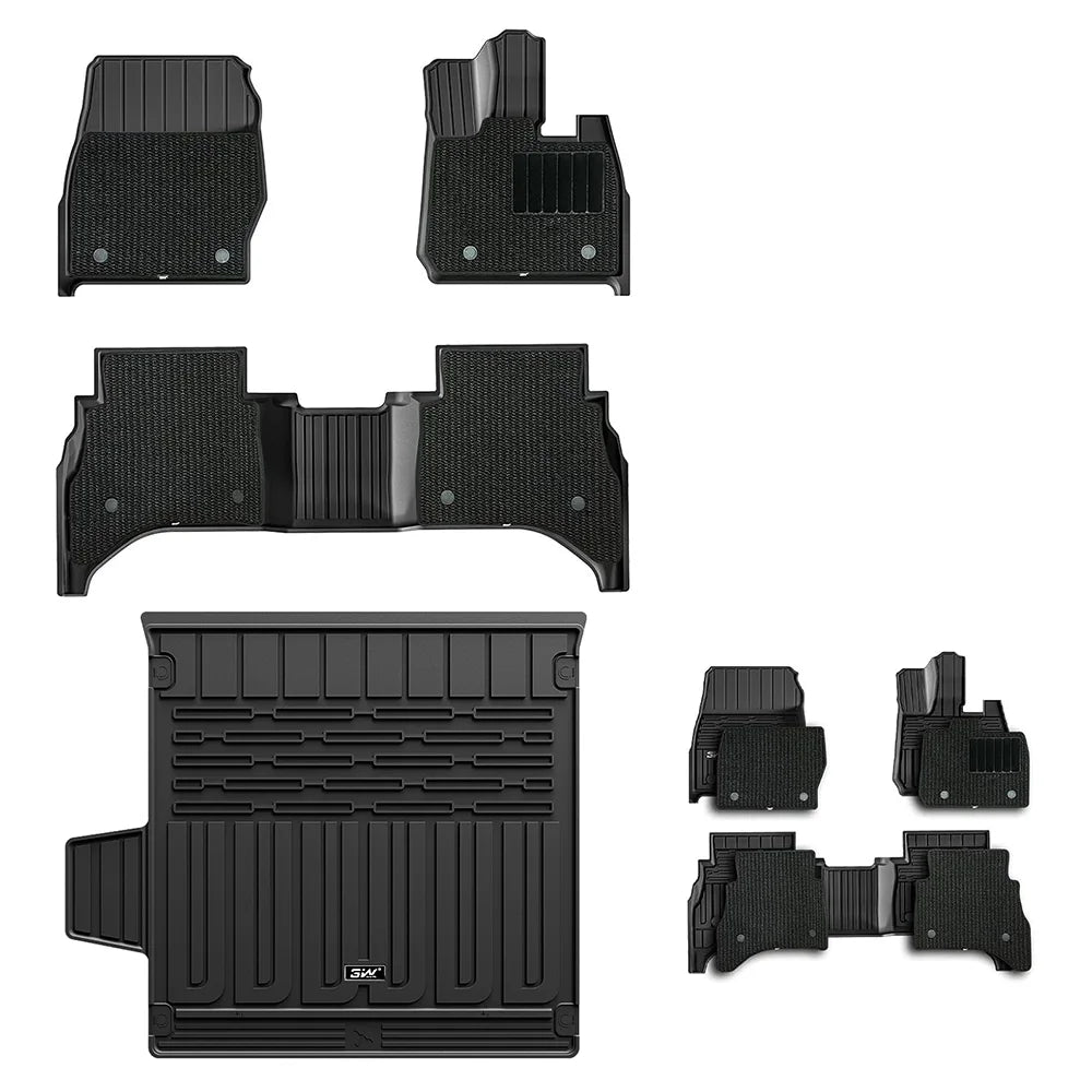 3W All Weather Car Mats For Land Rover New Range Rover SE/HSE 2022-2025 RHD 3Wliners
