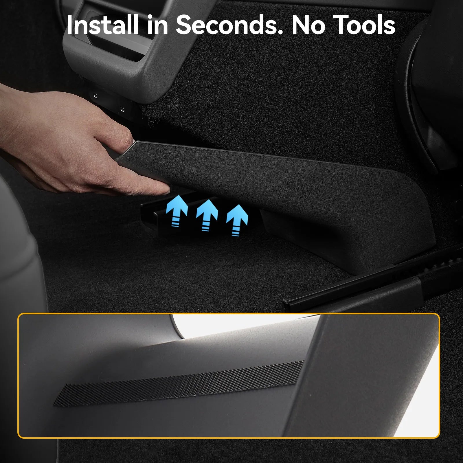 Rear Air Anti-kick Lower Cover for Tesla Model Y Juniper and Model 3 Highland 2025-2026 3Wliners UK