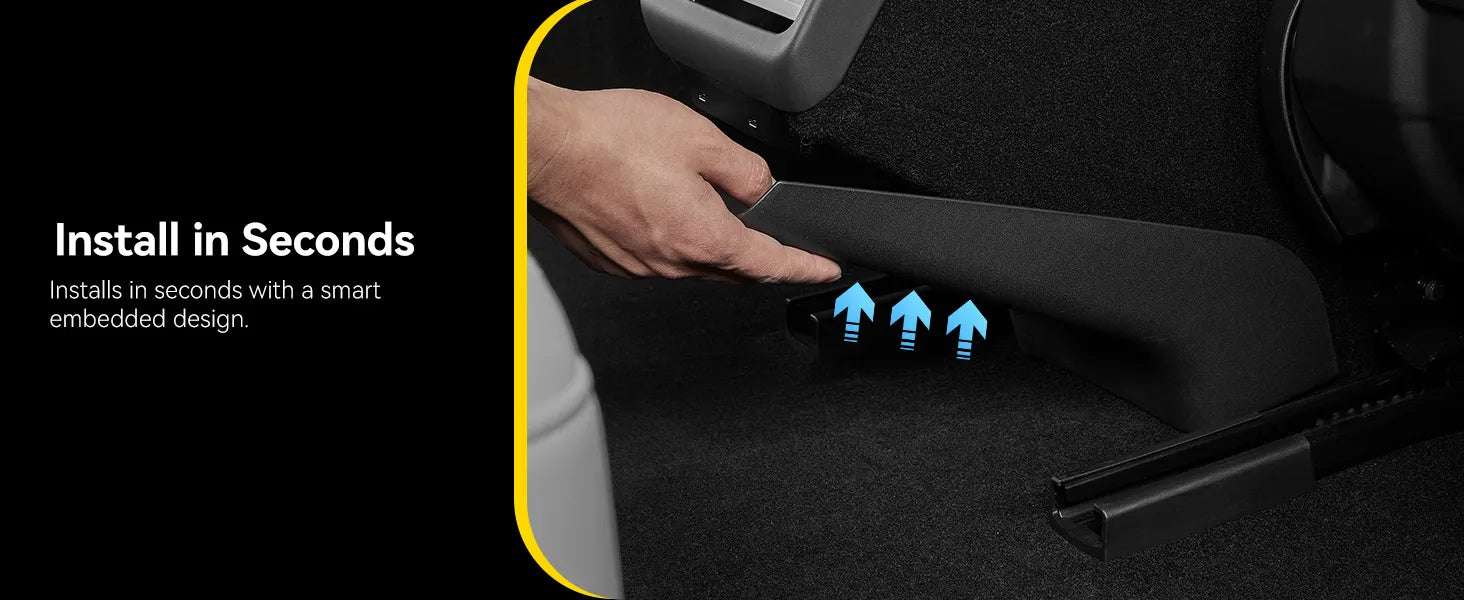 3W Rear Vent Anti-Kick Protector for Tesla Model Y Juniper/ Model 3 Highland Car Accessories