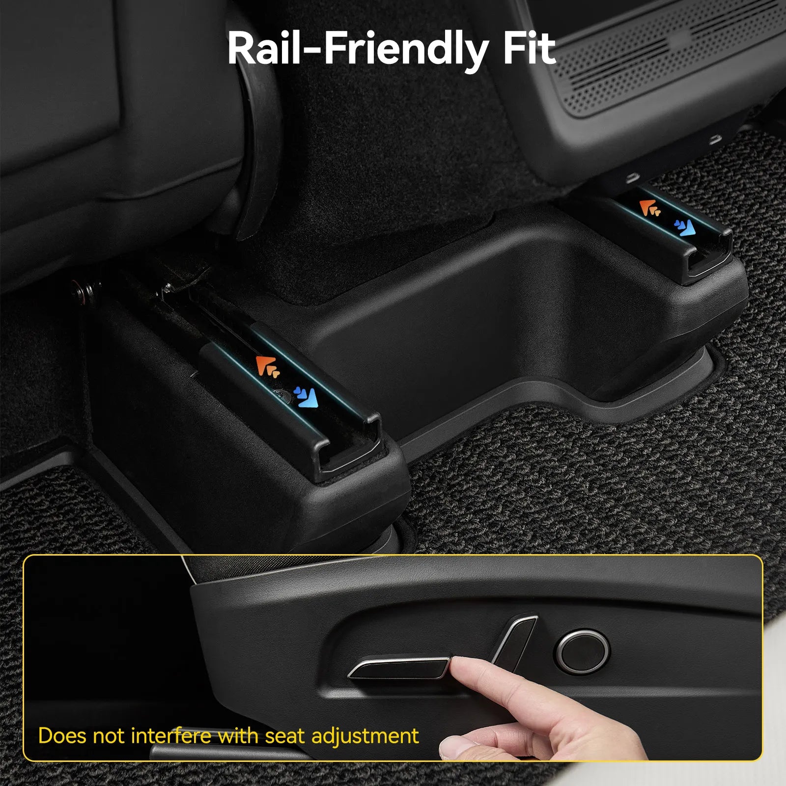 Seat Heel Protector for Tesla Model Y Juniper 2025-2026 3Wliners UK